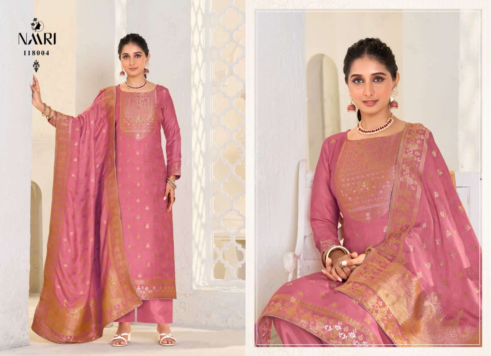 gulzar by naari 118001-118004 series upcoming winter season special pashmina salwar suits catalogue surat