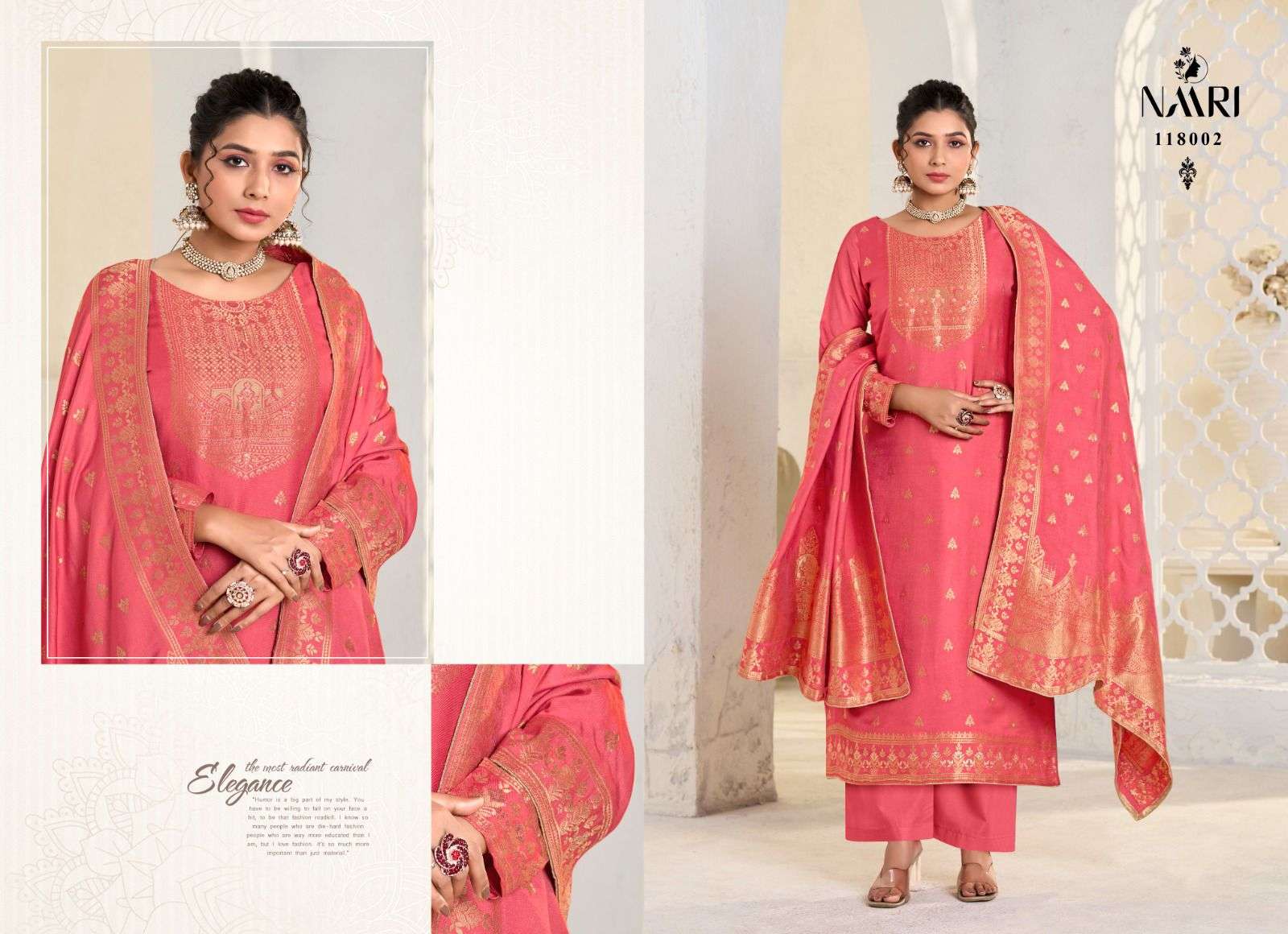 gulzar by naari 118001-118004 series upcoming winter season special pashmina salwar suits catalogue surat