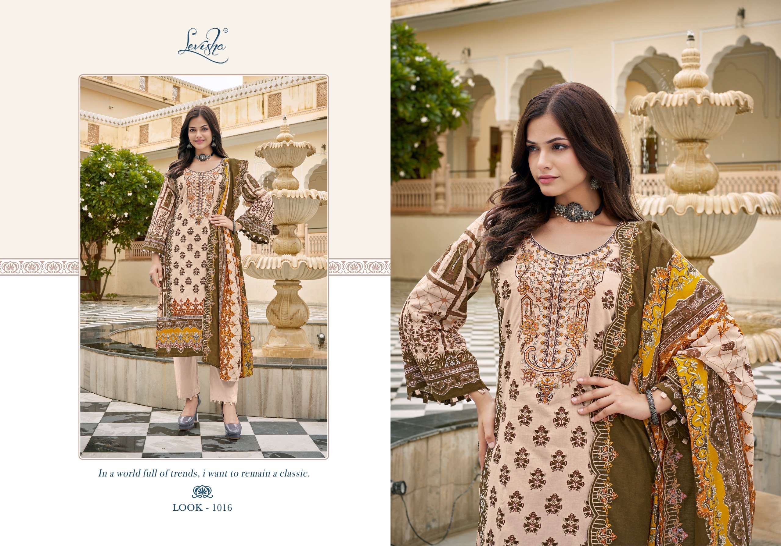 guzarish nx by levisha 1013-1018 series exclusive designer cambric lawn cotton salwar suits material latest catalogue design 2024