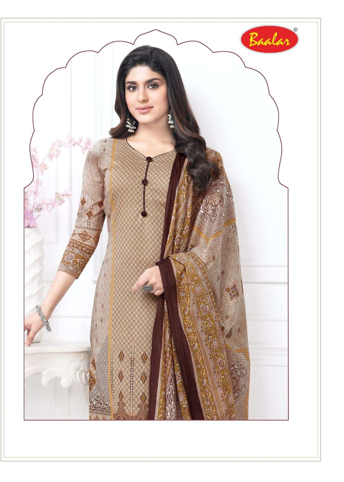 karachi cotton vol-11 by baalar 11007-11015 series fancy designer unstich salwar suits catalogue wholesale dealer surat 