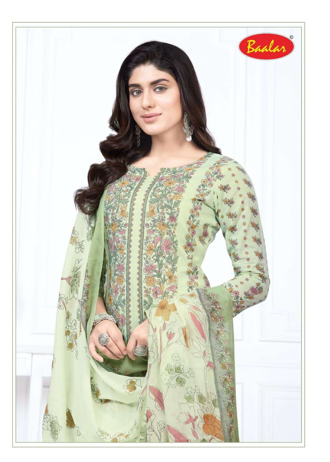 karachi cotton vol-11 by baalar 11007-11015 series fancy designer unstich salwar suits catalogue wholesale dealer surat 