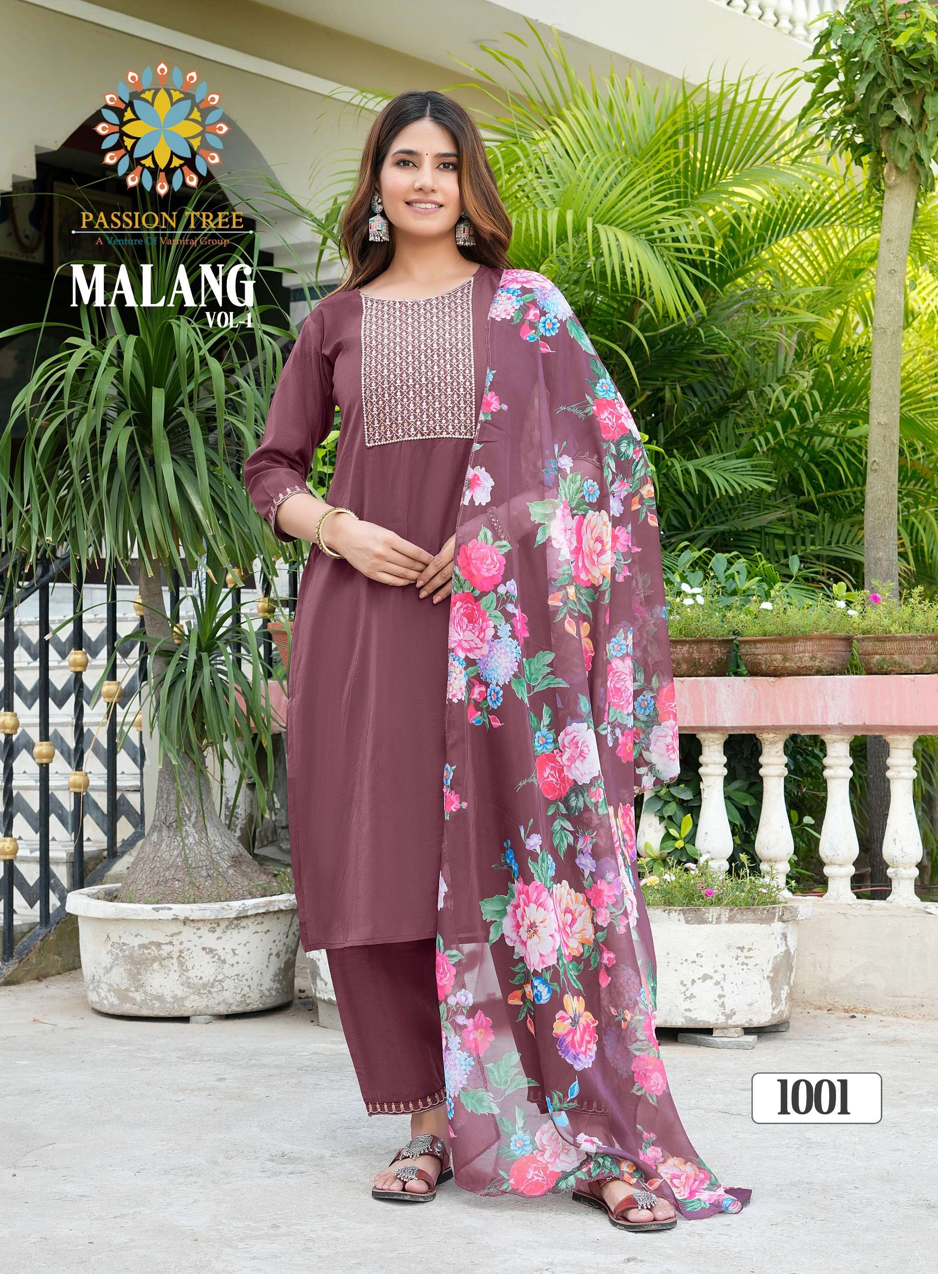 Purple tree kurtis sale