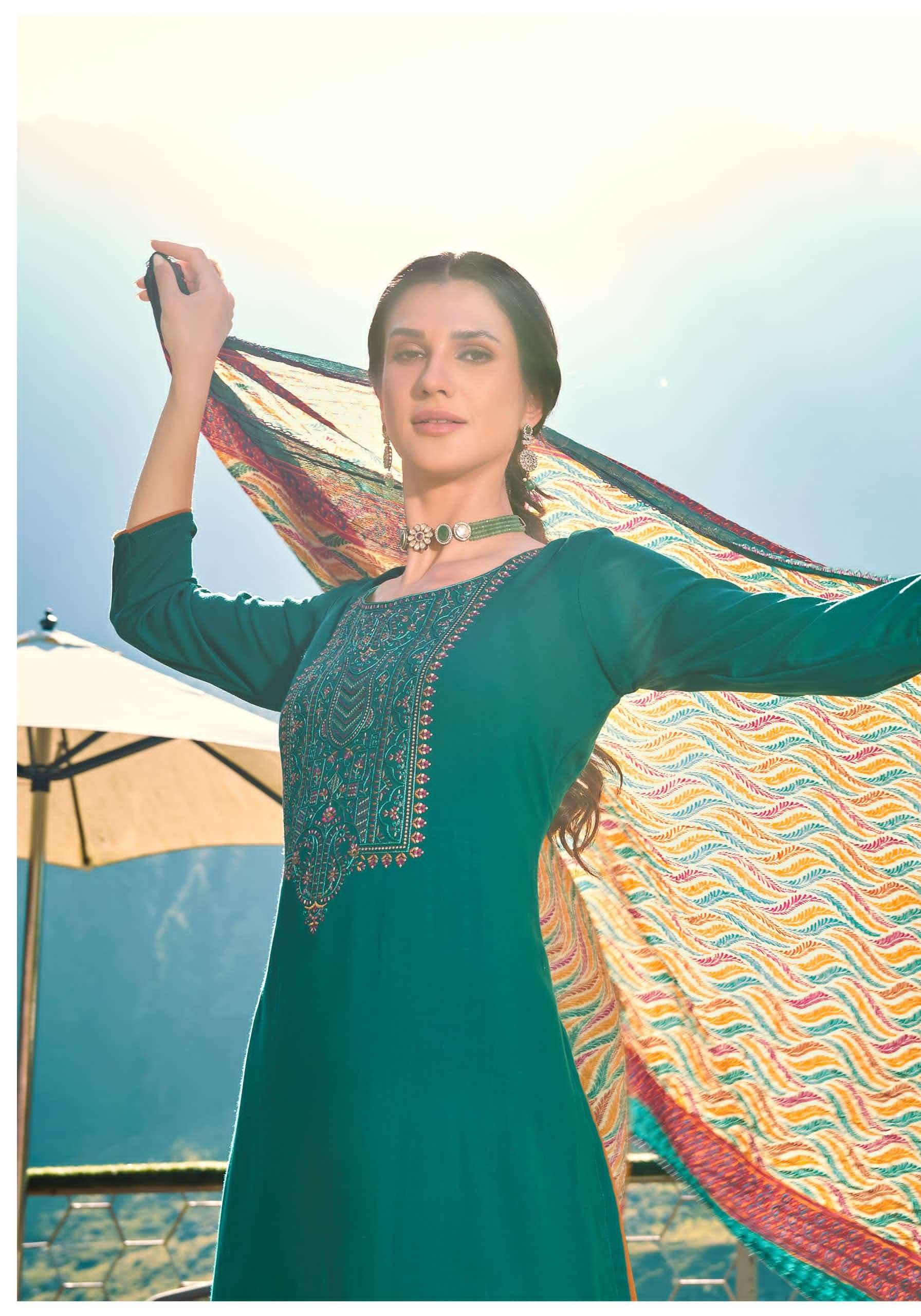 nigaar edition vol-31 by jaimala fancy designer unstich salwar kameez catalogue wholesale price surat 