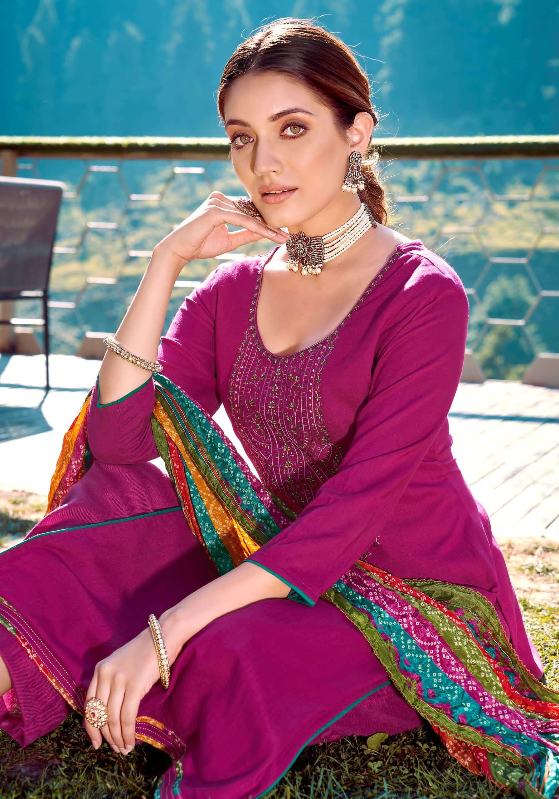 nigaar edition vol-31 by jaimala fancy designer unstich salwar kameez catalogue wholesale price surat 