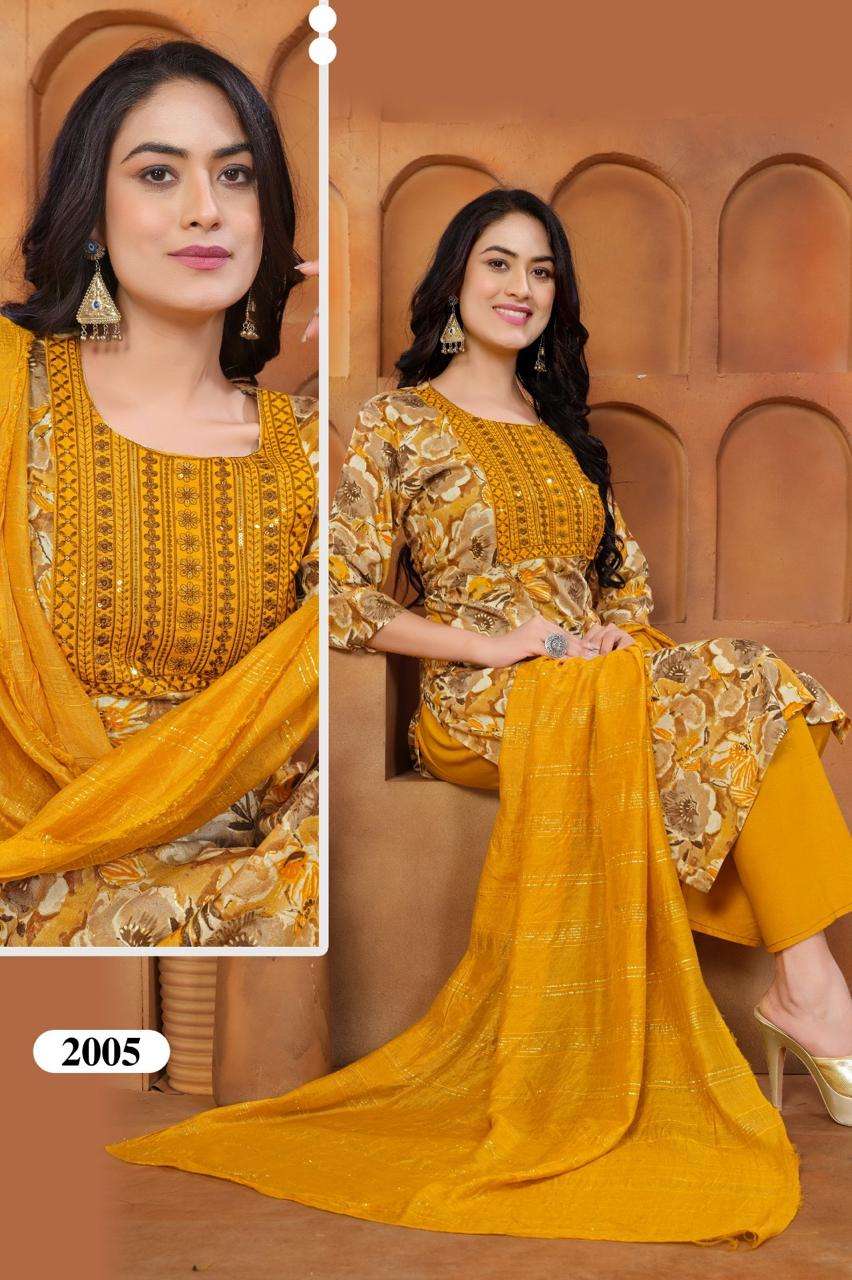 princess vol-3 by kashida 2001-2008 series decent look designer kurtis catalogue wholesaler surat 