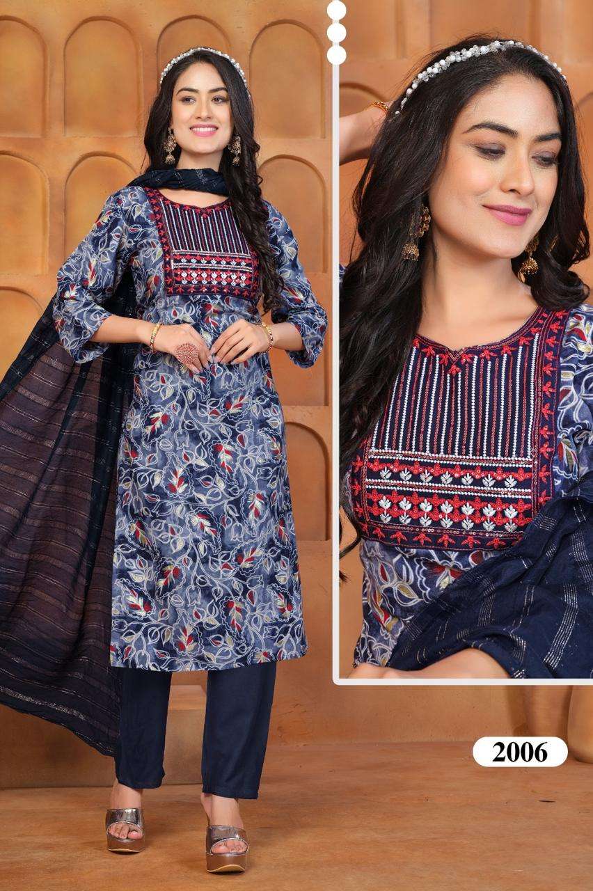 princess vol-3 by kashida 2001-2008 series decent look designer kurtis catalogue wholesaler surat 