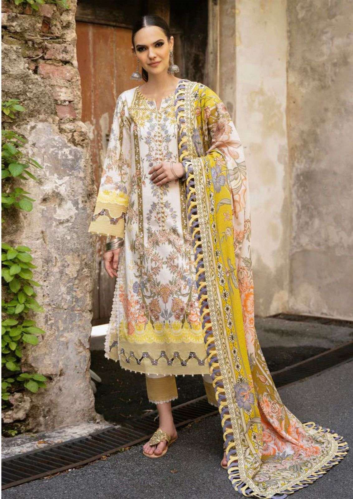 rang rasiya vol-2 by hala 2001-2006 series fancy designer unstich cotton suits catalogue wholesale market surat 