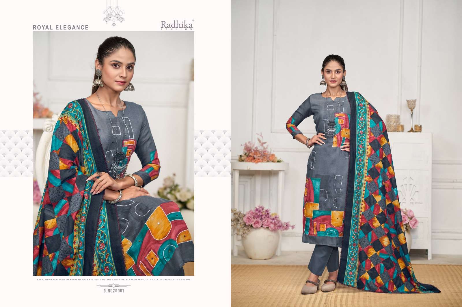 rehnuma by radhika fashion 20001-20004 series upcoming winter designer pashmina salwar kameez catalogue online wholesale price surat