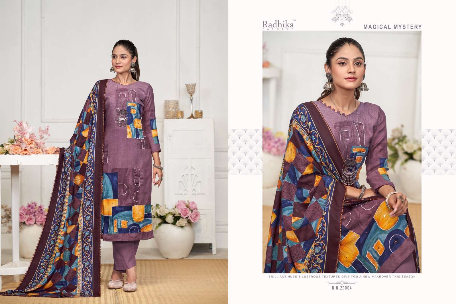 rehnuma by radhika fashion 20001-20004 series upcoming winter designer pashmina salwar kameez catalogue online wholesale price surat