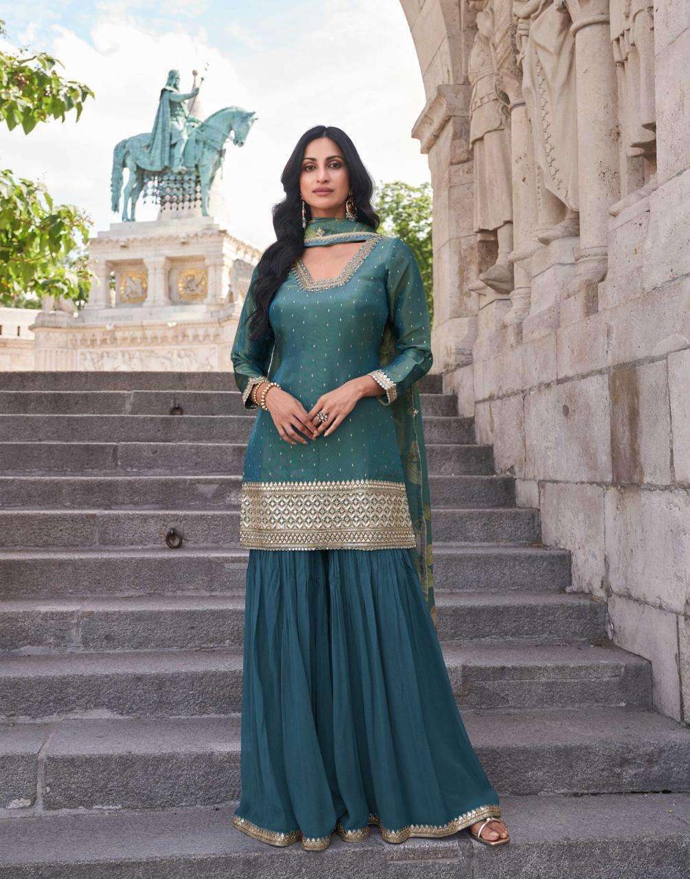 sakhi by sayuri designer 5646-5649 series exclusive party wear salwar suits catalogue latest catalogue design 2024