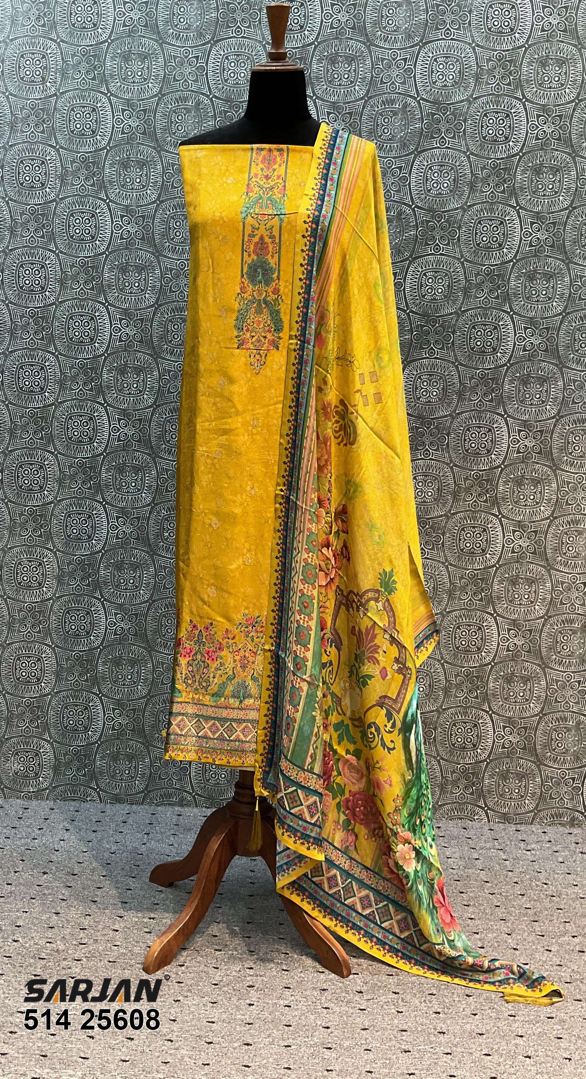 sarjan 25608 series exclusive designer salwar kameez catalogue wholesale price surat 