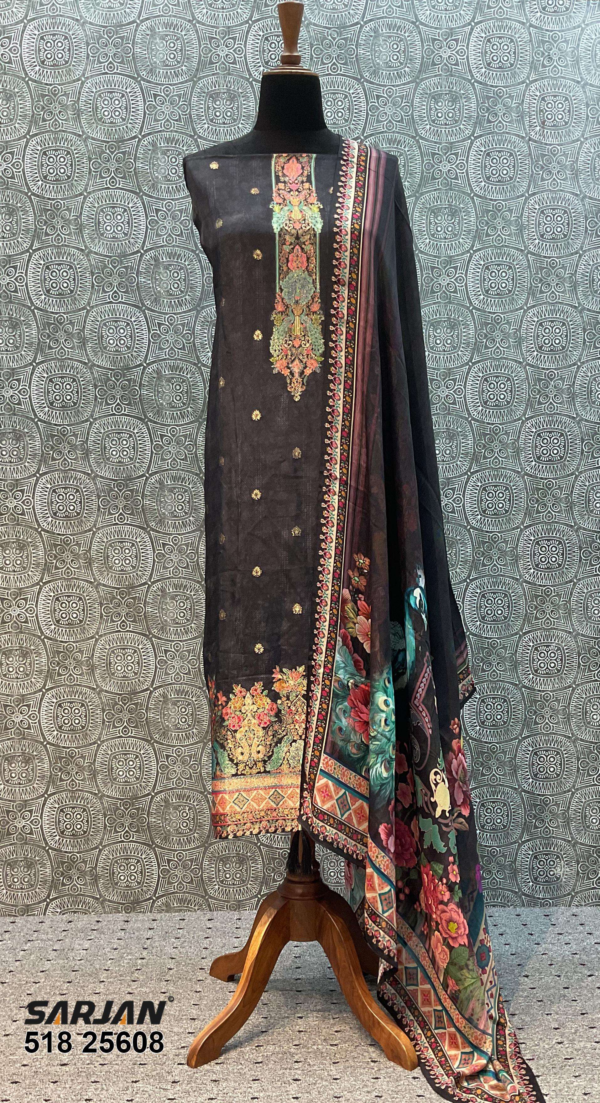 sarjan 25608 series exclusive designer salwar kameez catalogue wholesale price surat 