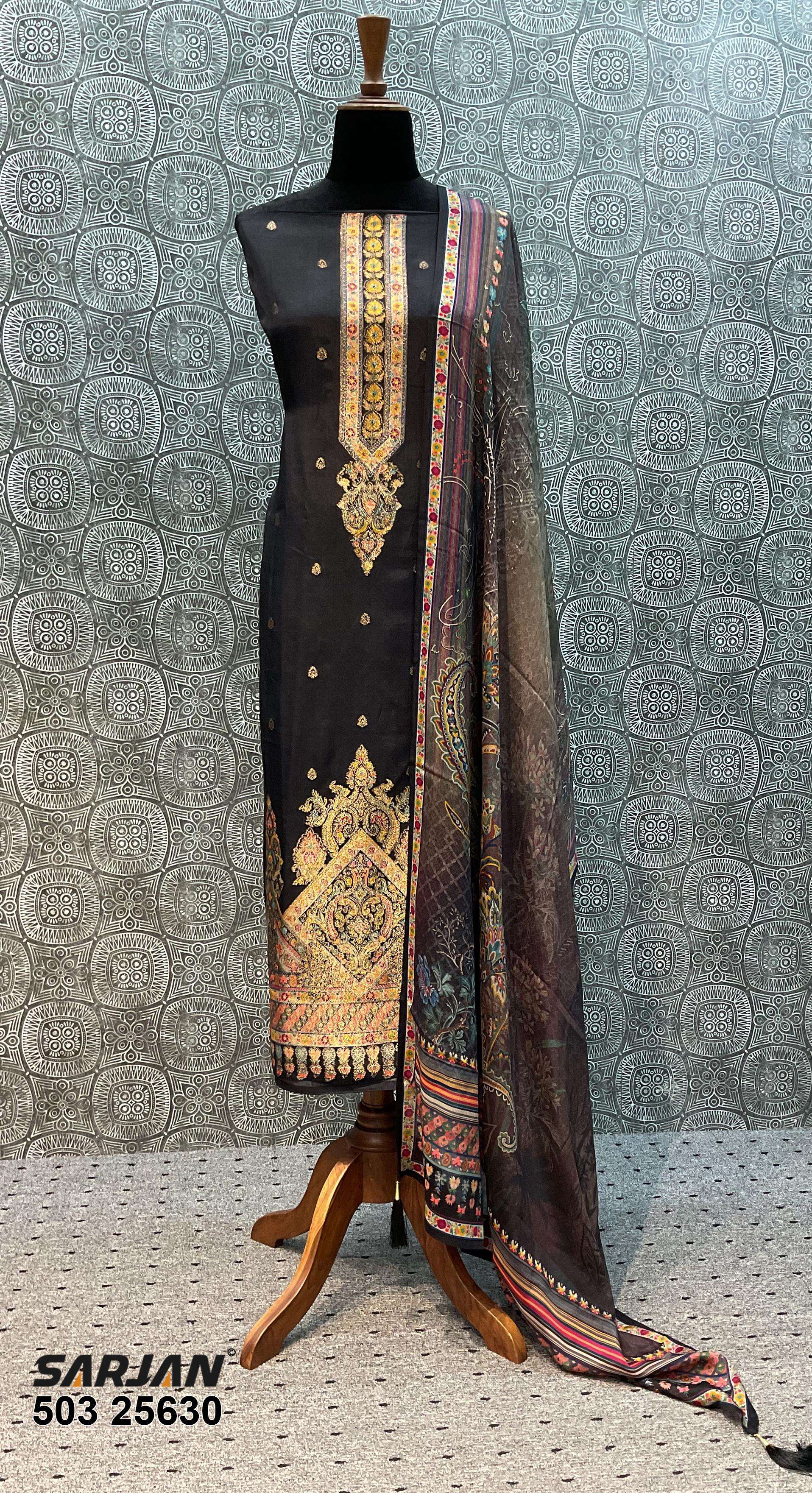 sarjan 25630 series stylish designer salwar kameez catalogue wholesale price surat 
