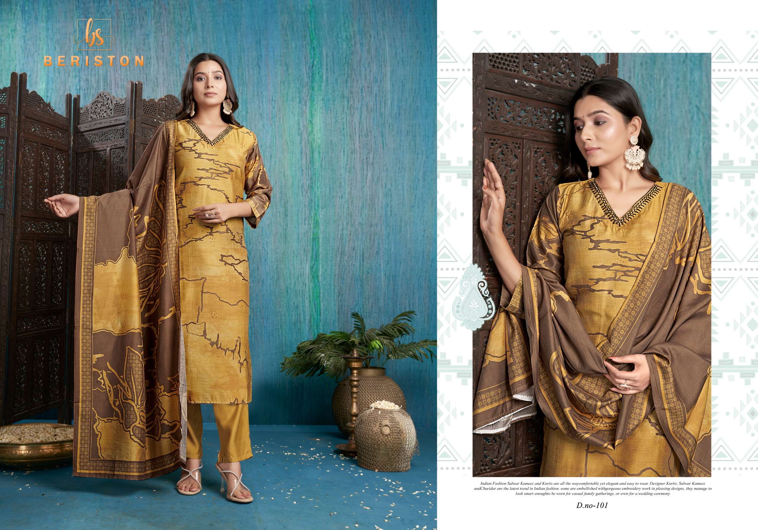 sparkle vol-1 by beriston 101-104 series trendy designer readymade indian suits latest catalogue design 2024