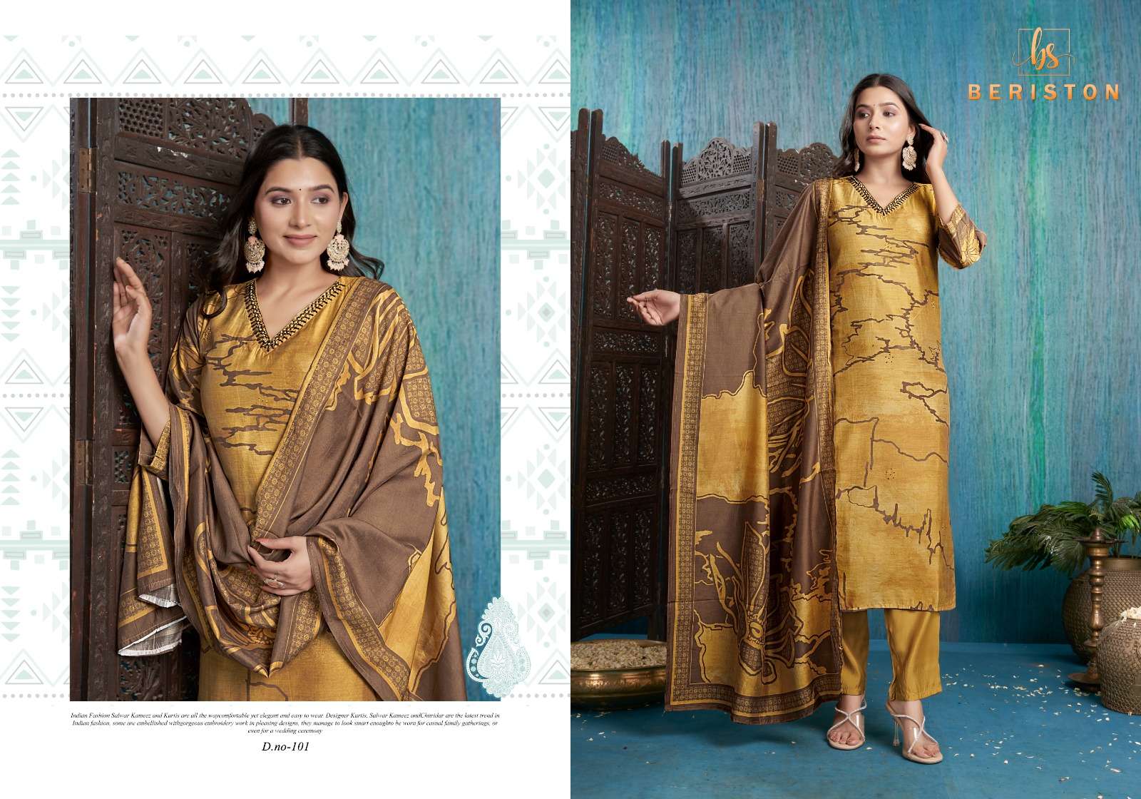 sparkle vol-1 by beriston 101-104 series trendy designer readymade indian suits latest catalogue design 2024