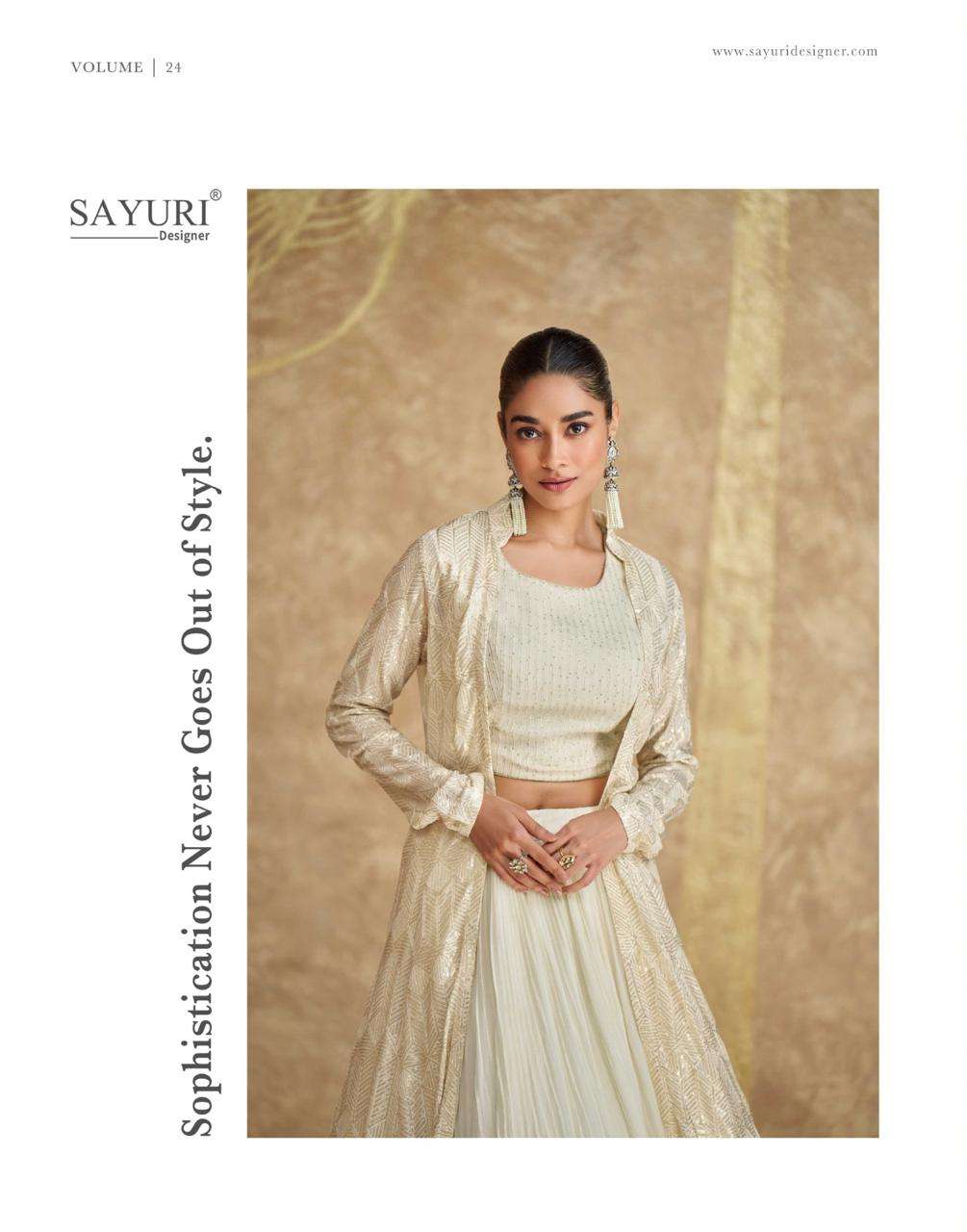 zoya by sayuri designer 5626-5628 series real georgette party wear jacket dress catalogue online best rate surat 
