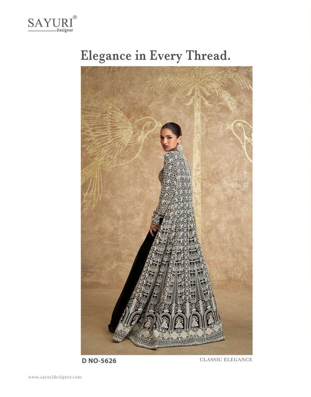 zoya by sayuri designer 5626-5628 series real georgette party wear jacket dress catalogue online best rate surat 