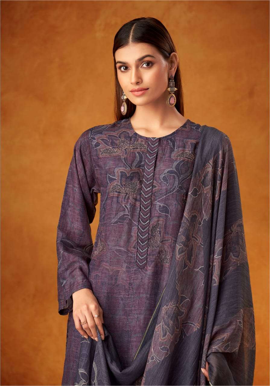 aarohi by itrana exclusive designer muslin silk salwar suits catalogue wholesale rate supplier surat