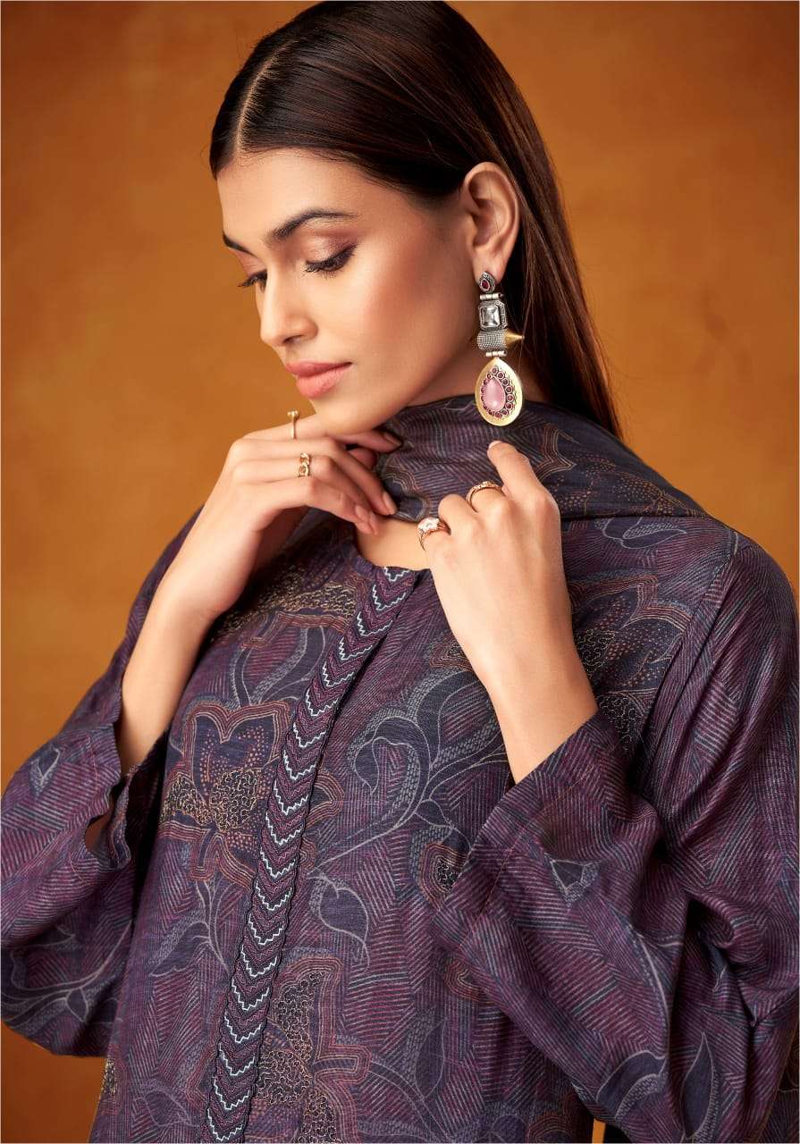 aarohi by itrana exclusive designer muslin silk salwar suits catalogue wholesale rate supplier surat