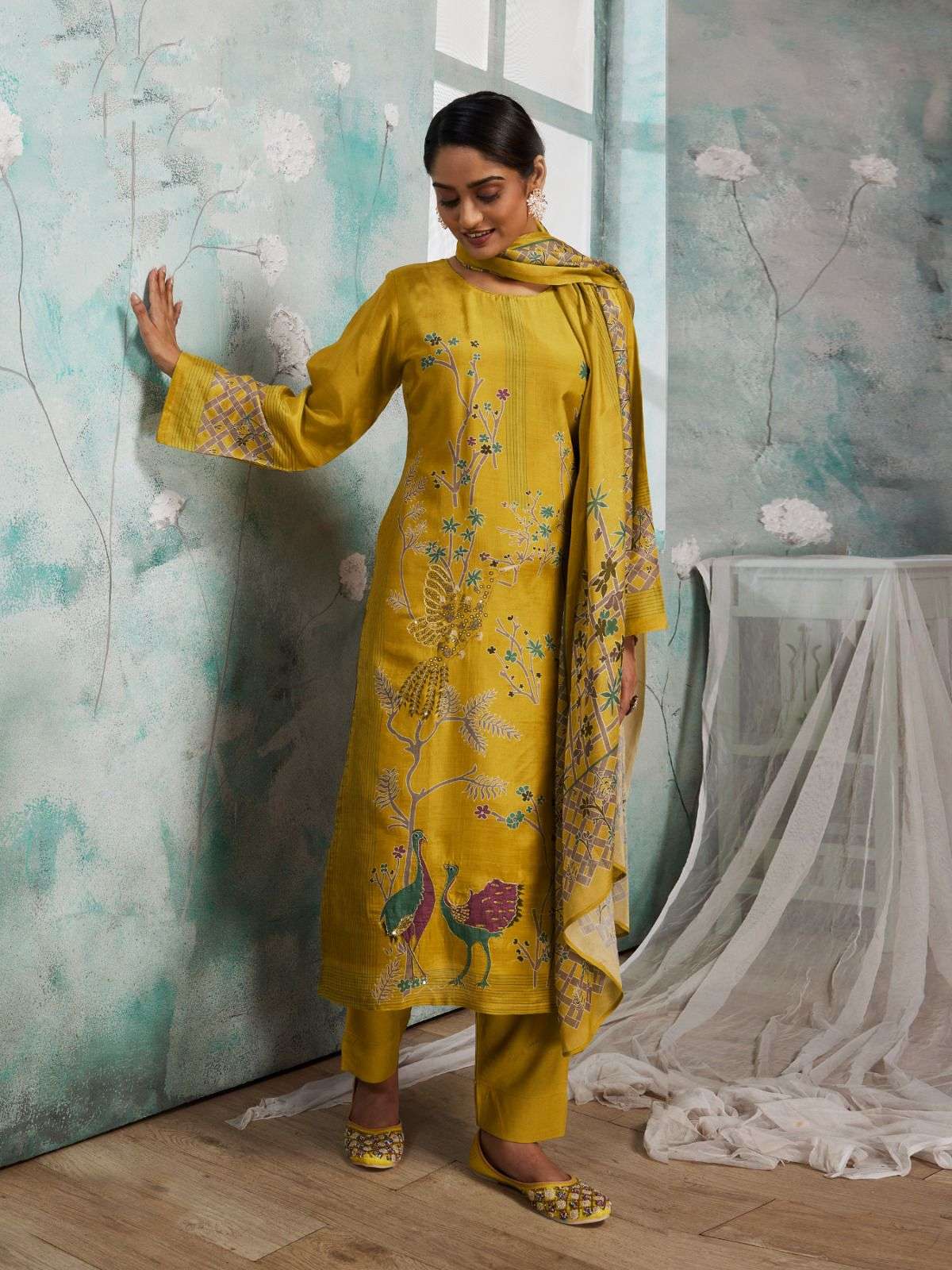 eliana by shivaay 15557-15560 series exclusive designer viscose muslin salwar kameez material catalogue wholesale shopping surat