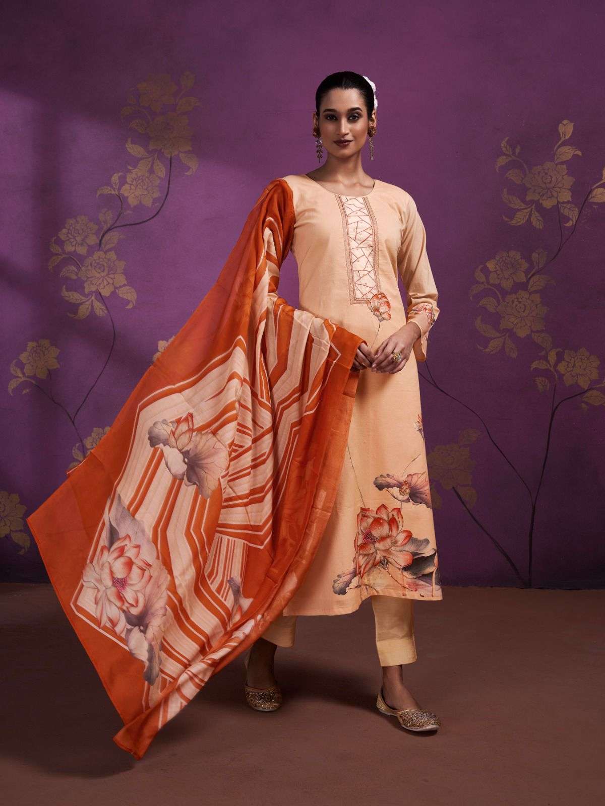 janvi by shivaay 15549-15552 series fancy designer lawn cotton salwar suits catalogue wholesaler surat