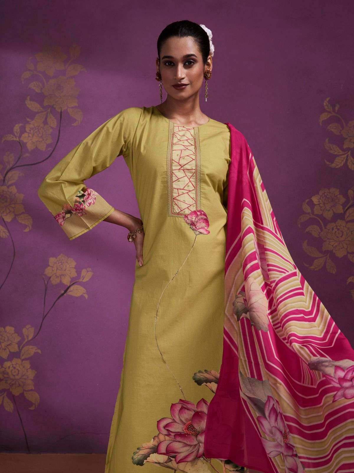 janvi by shivaay 15549-15552 series fancy designer lawn cotton salwar suits catalogue wholesaler surat