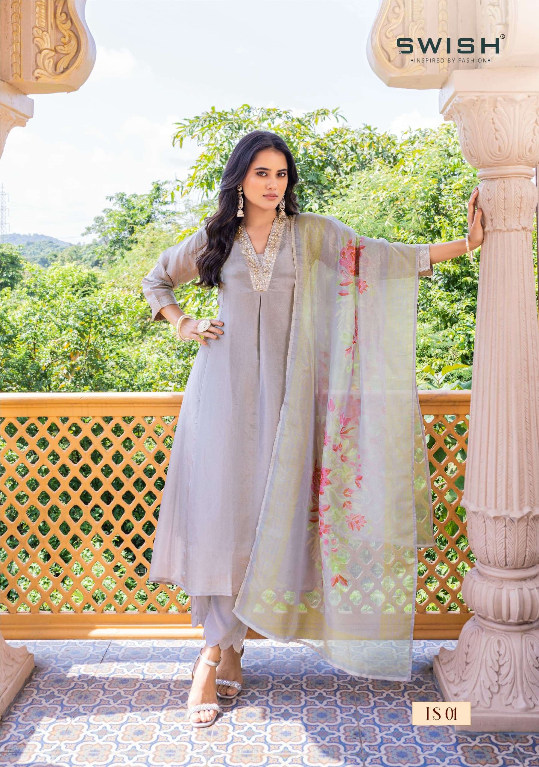 label by swish party wear designer exclusive kurtis catalogue online surat 