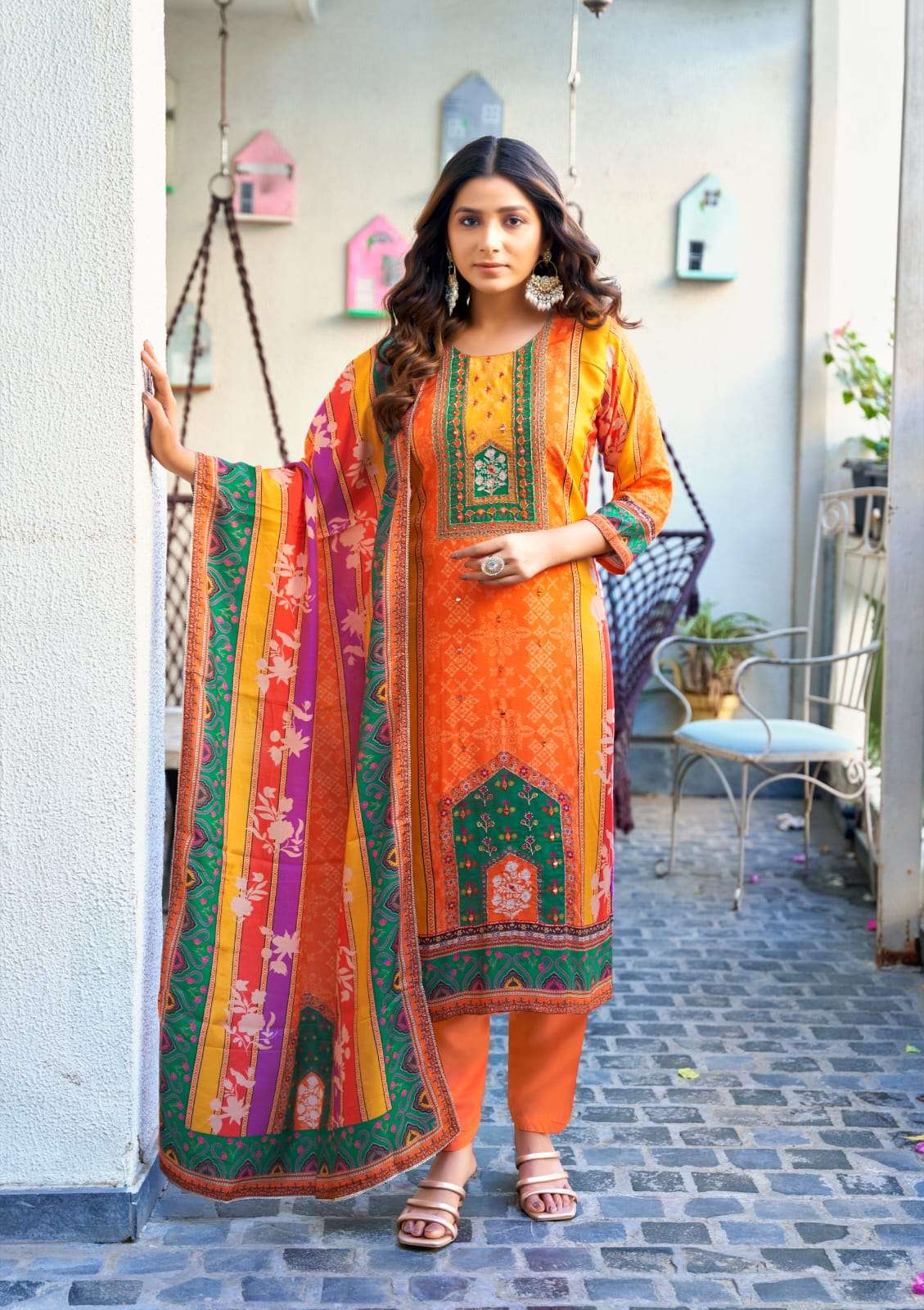 mahira by ossm 1001-1005 series party wear designer kurtis catalogue wholesale collection surat