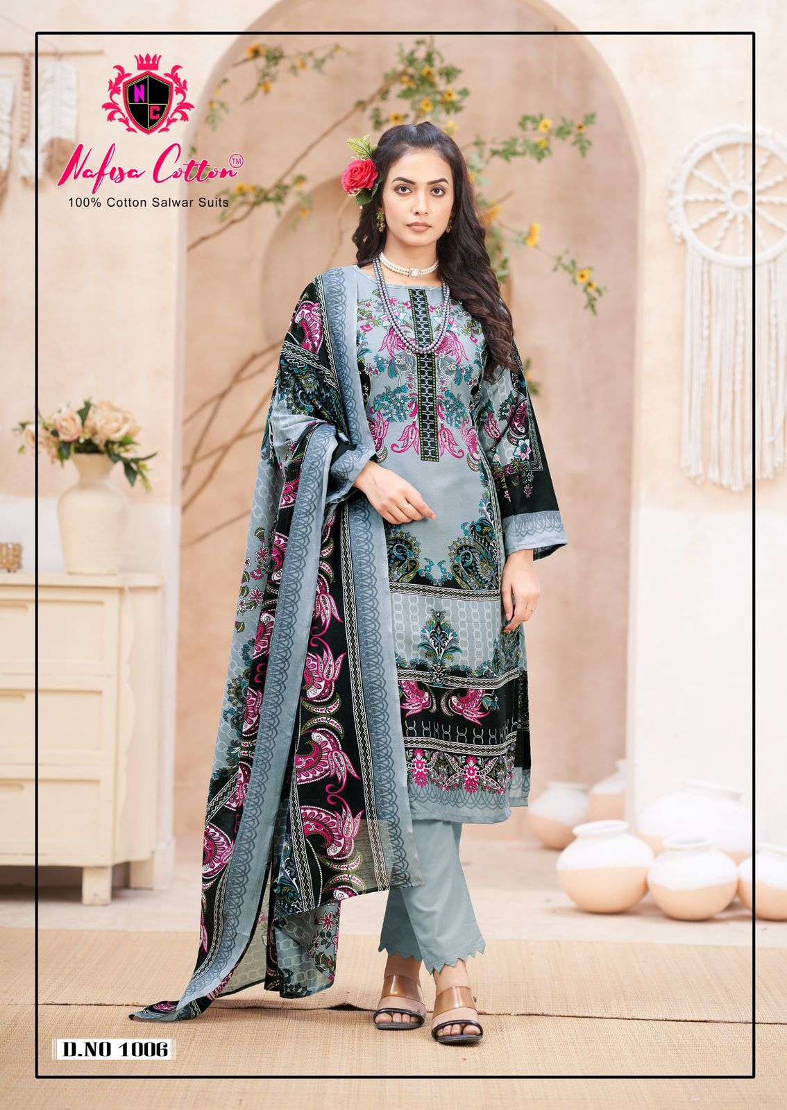 nafisa cotton saniya karachi vol 1 deisgner pure soft cotton digital unstich dress material buy online dealer surat