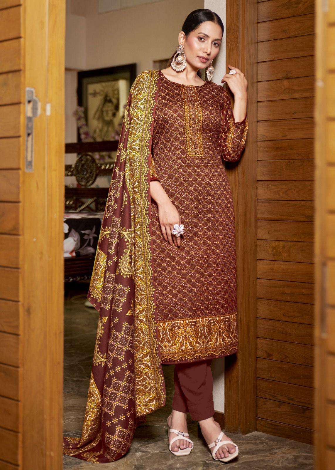 nargis by roli moli creation 2001-2008 series unstich designer pashmina dress material catalogue wholesale collection surat 