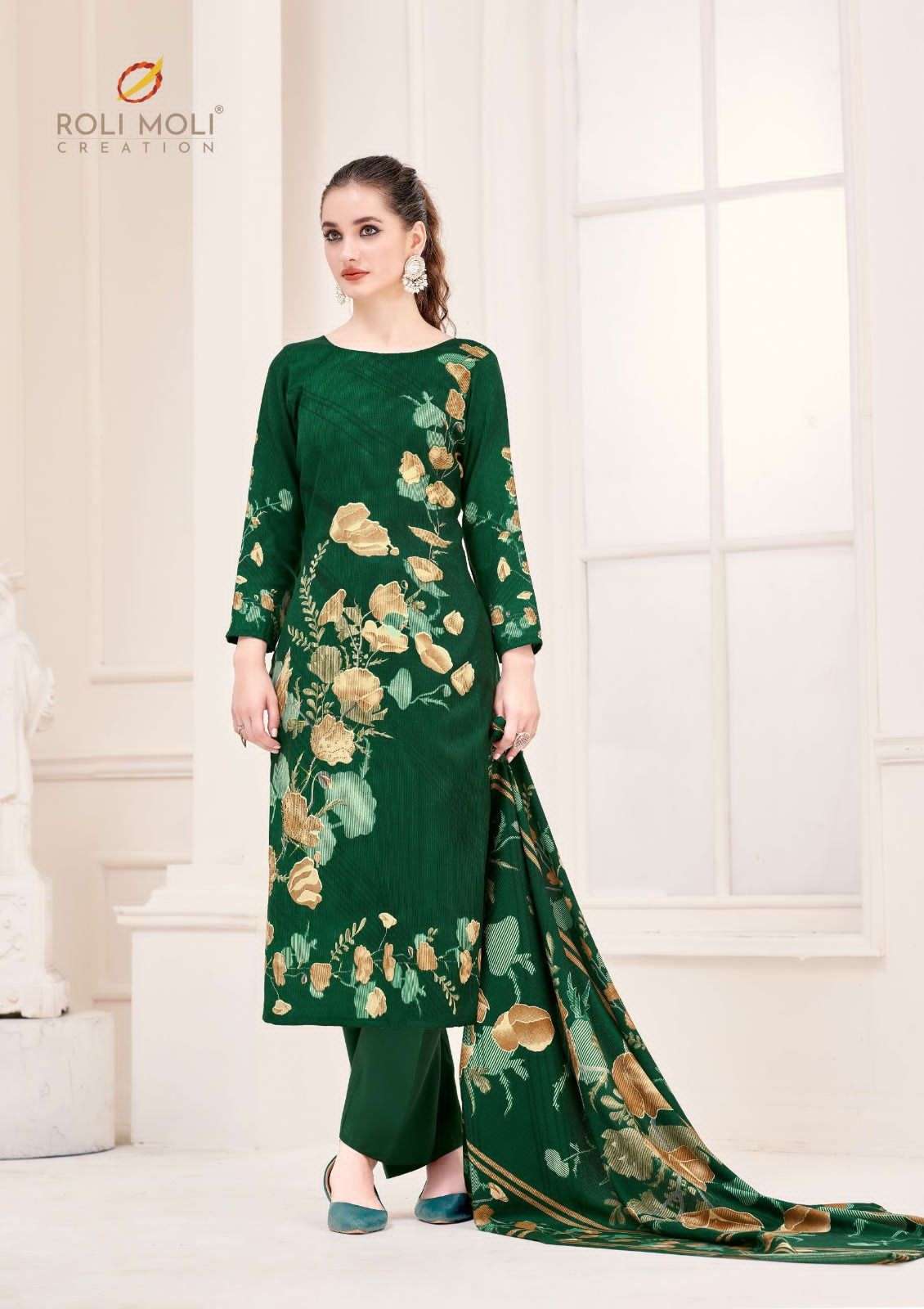 nusrat by roli moli creation 1001-1008 series winter designer pashmina salwar kameez catalogue online best rate surat