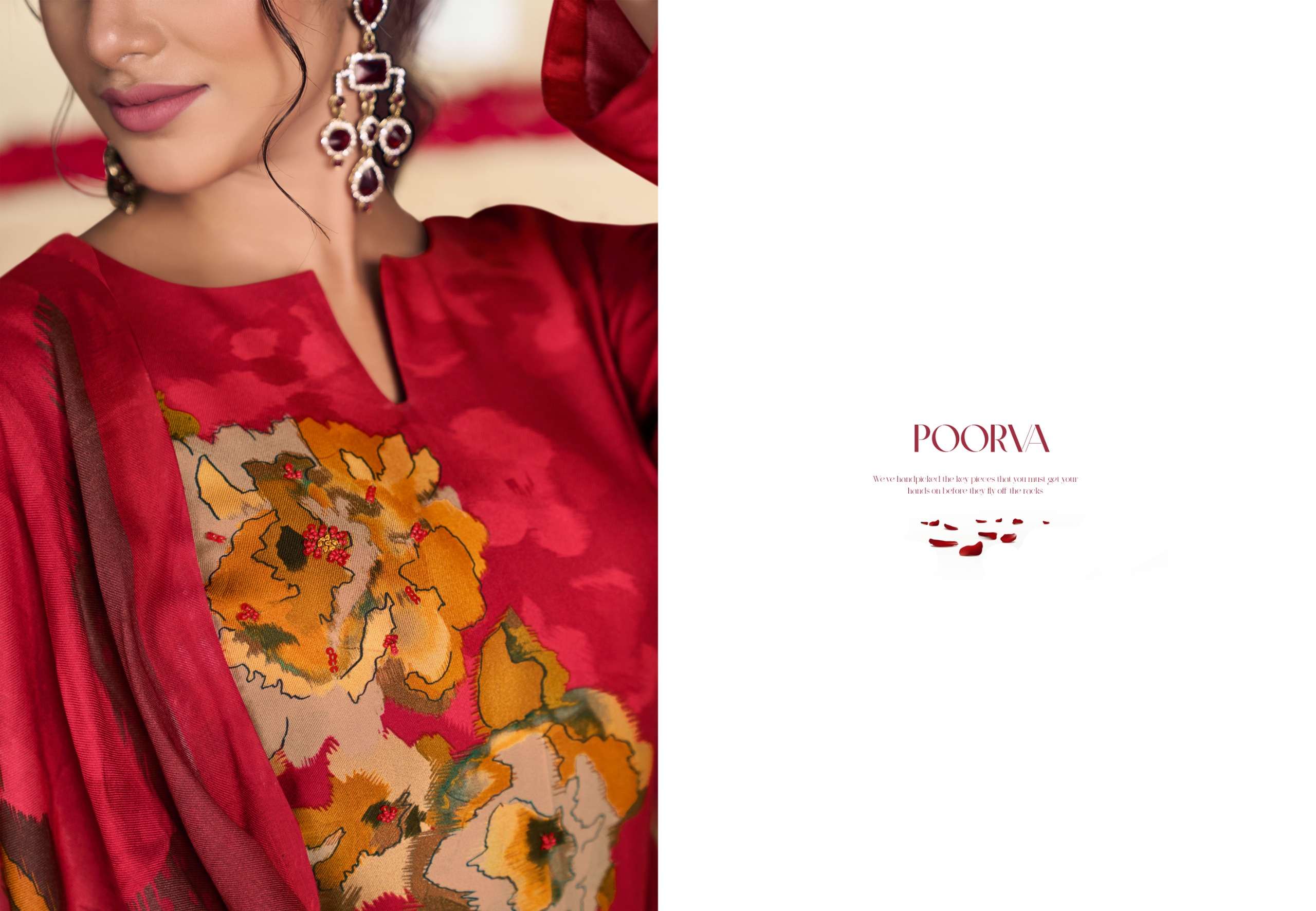 poorva by glossy simar pure viscose pashmina salwar kameez wholesale price surat online market