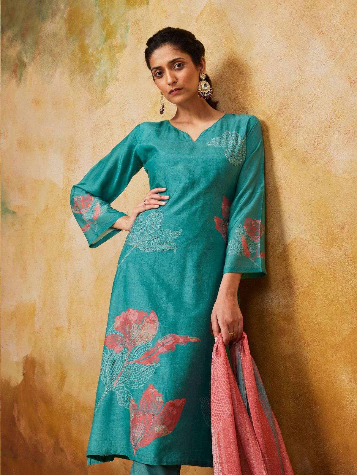 safar by shivaay 15521-15524 series digital print with handwork viscose muslin suits catalogue surat