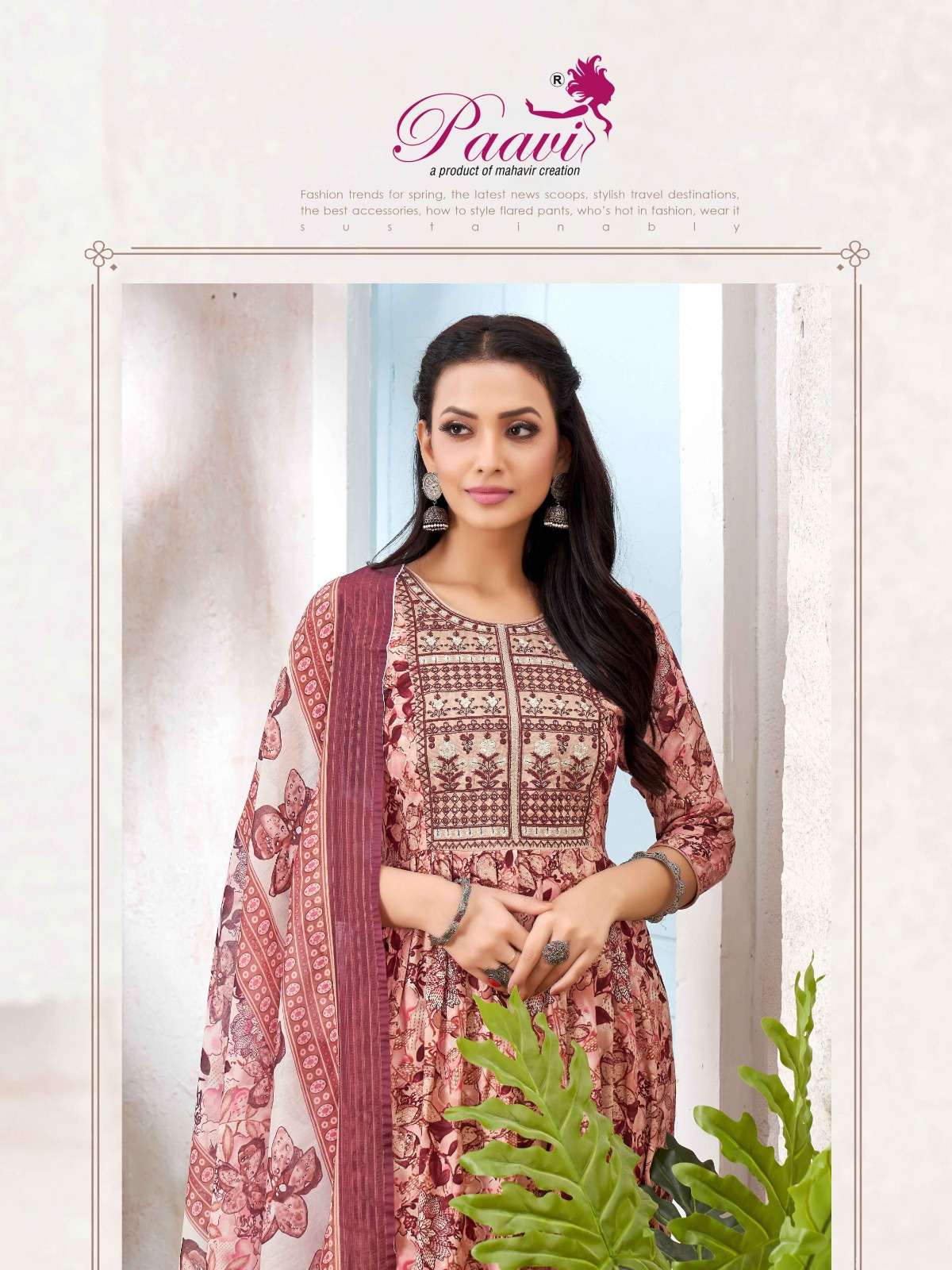 saheli vol-2 by paavi 2001-2008 series rayon designer daily wear designer kurtis catalogue latest design 2024