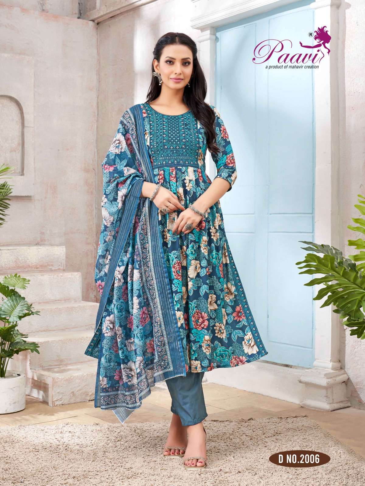 saheli vol-2 by paavi 2001-2008 series rayon designer daily wear designer kurtis catalogue latest design 2024