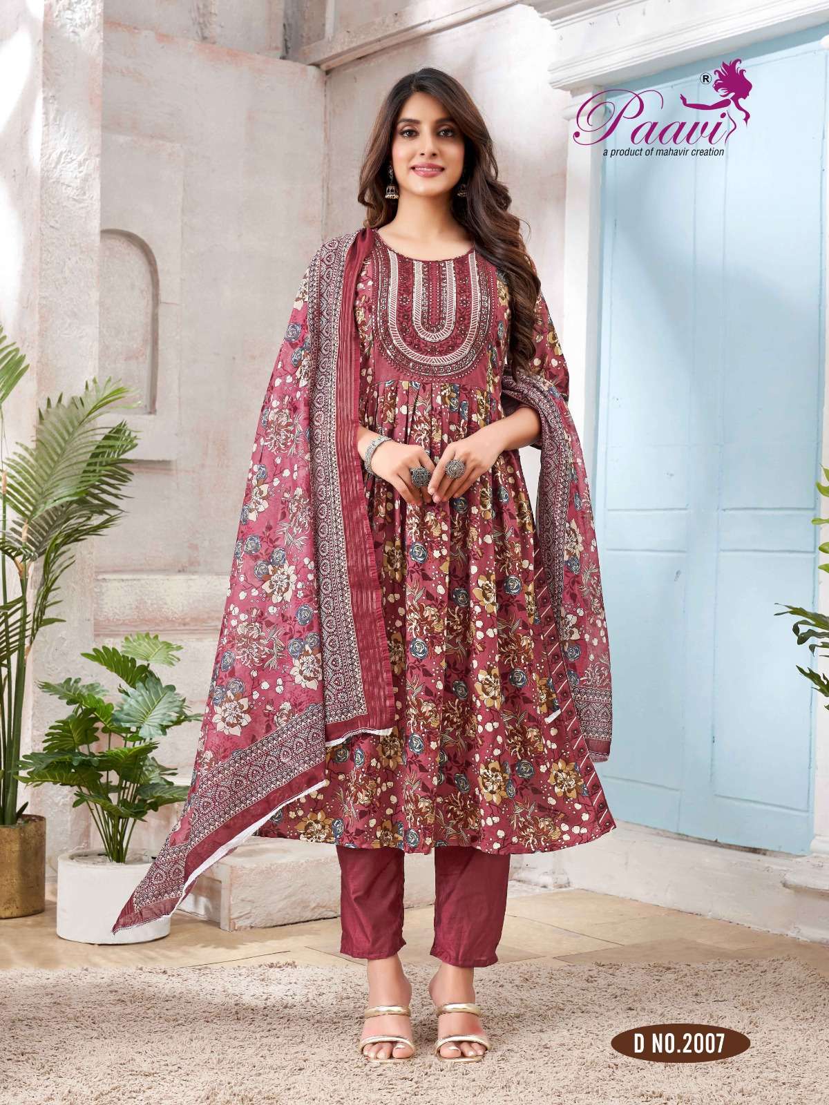 saheli vol-2 by paavi 2001-2008 series rayon designer daily wear designer kurtis catalogue latest design 2024