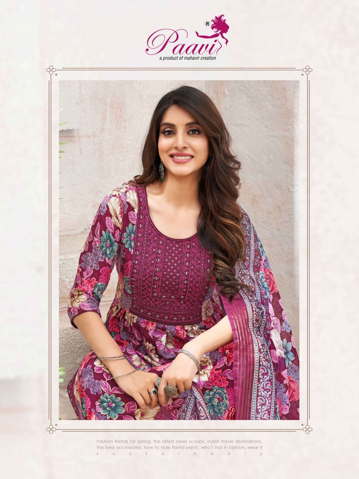 saheli vol-2 by paavi 2001-2008 series rayon designer daily wear designer kurtis catalogue latest design 2024