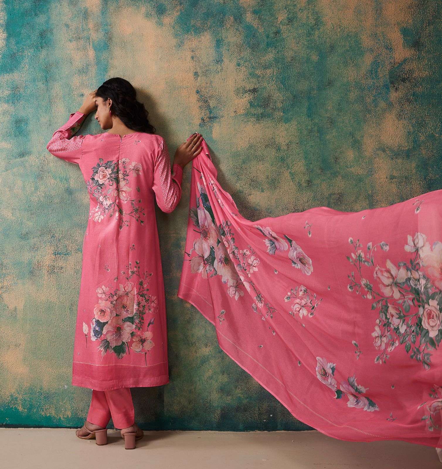 sandhya by shivaay 15501-15504 series pure simar muslin dress material catalogue wholesale manufacturer in surat