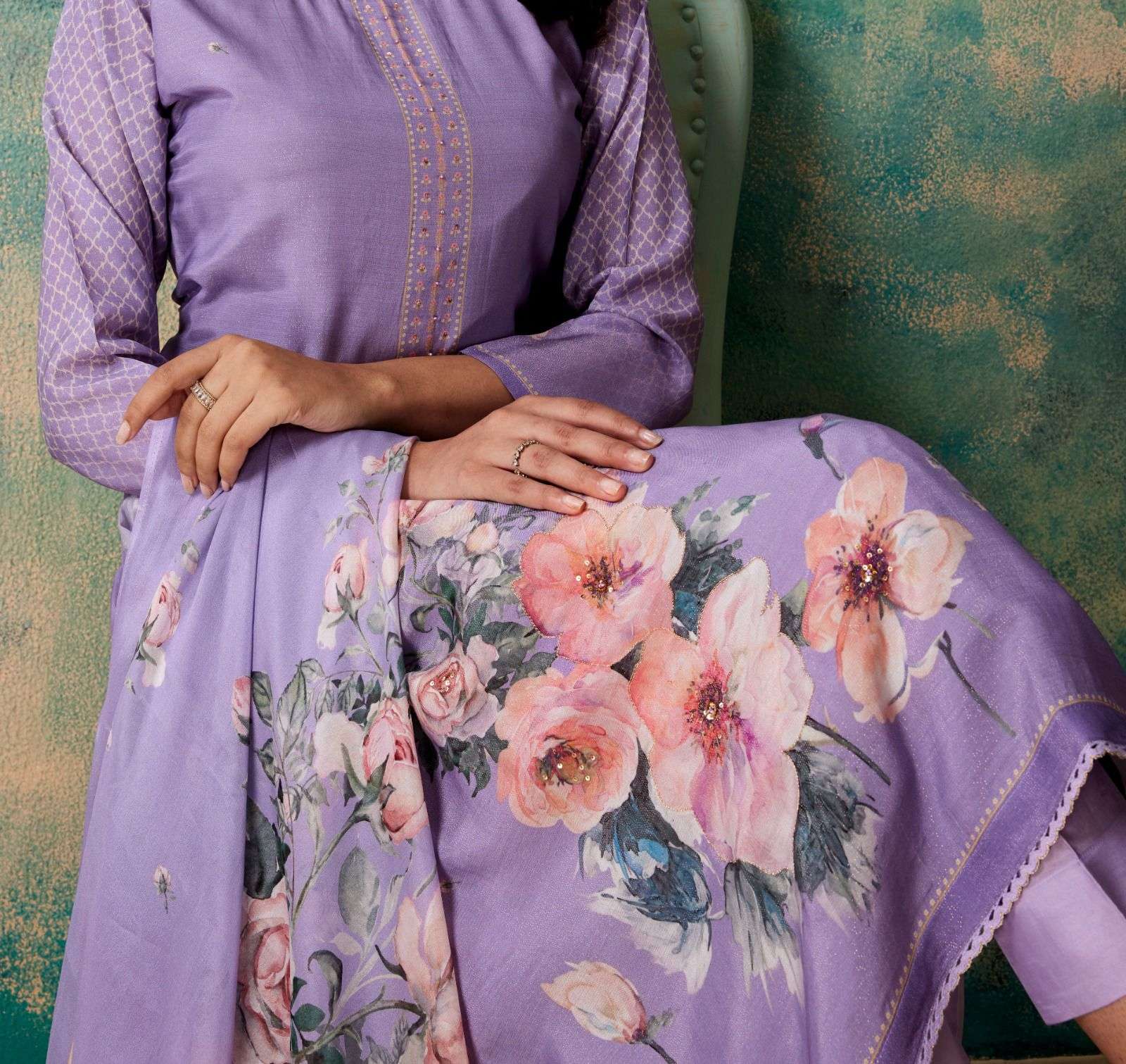 sandhya by shivaay 15501-15504 series pure simar muslin dress material catalogue wholesale manufacturer in surat