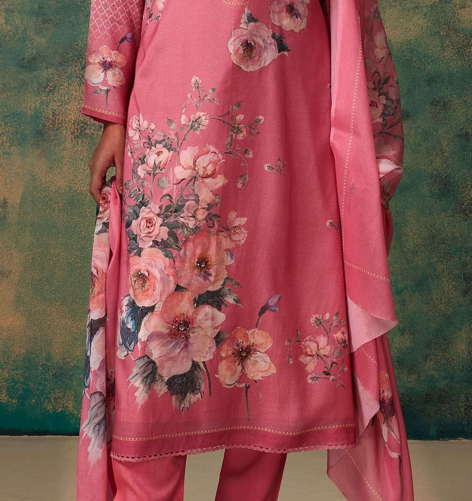 sandhya by shivaay 15501-15504 series pure simar muslin dress material catalogue wholesale manufacturer in surat