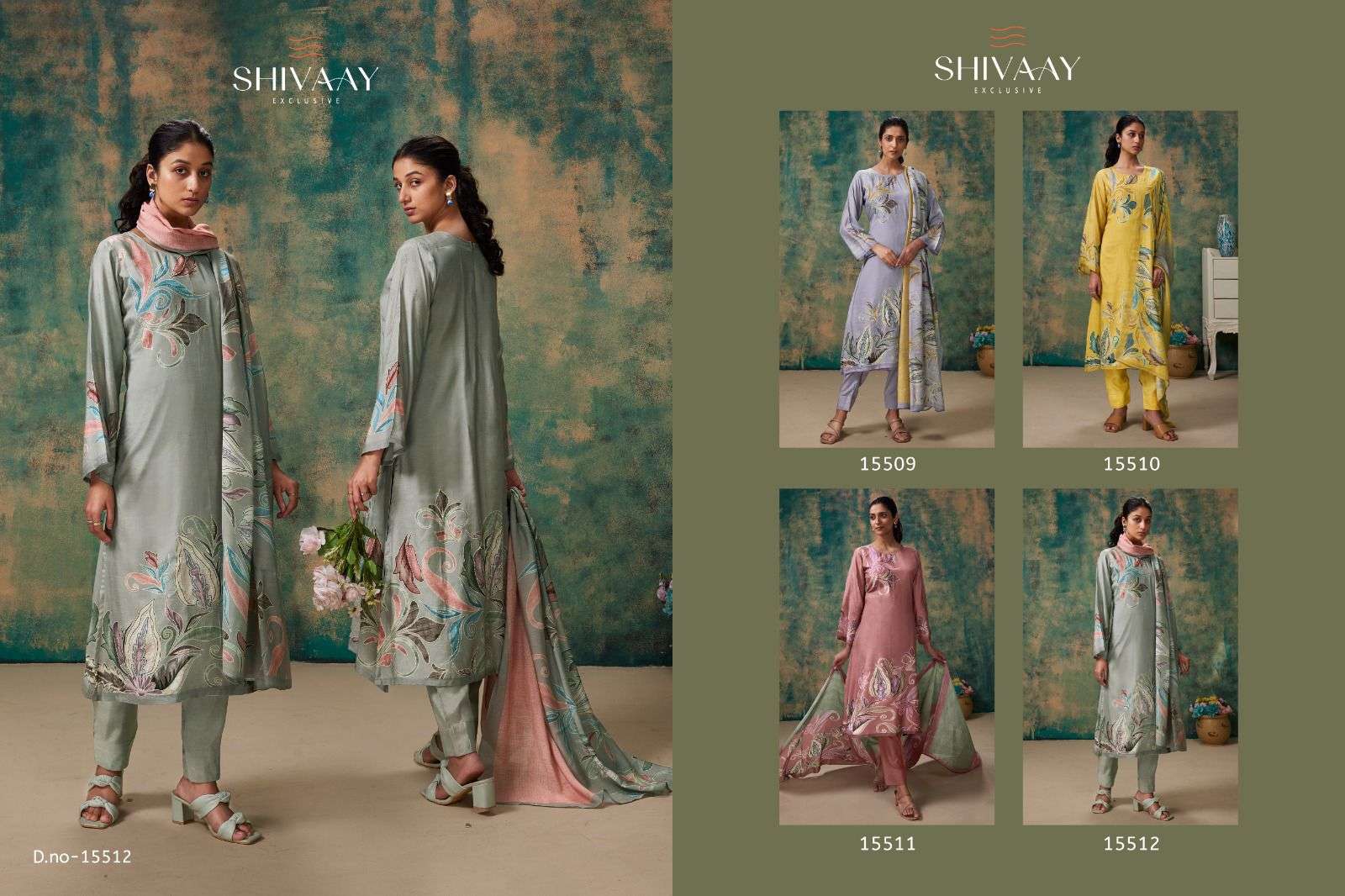 shayla by shivaay 15509-15512 series fancy designer salwar kameez catalogue online best rate surat 