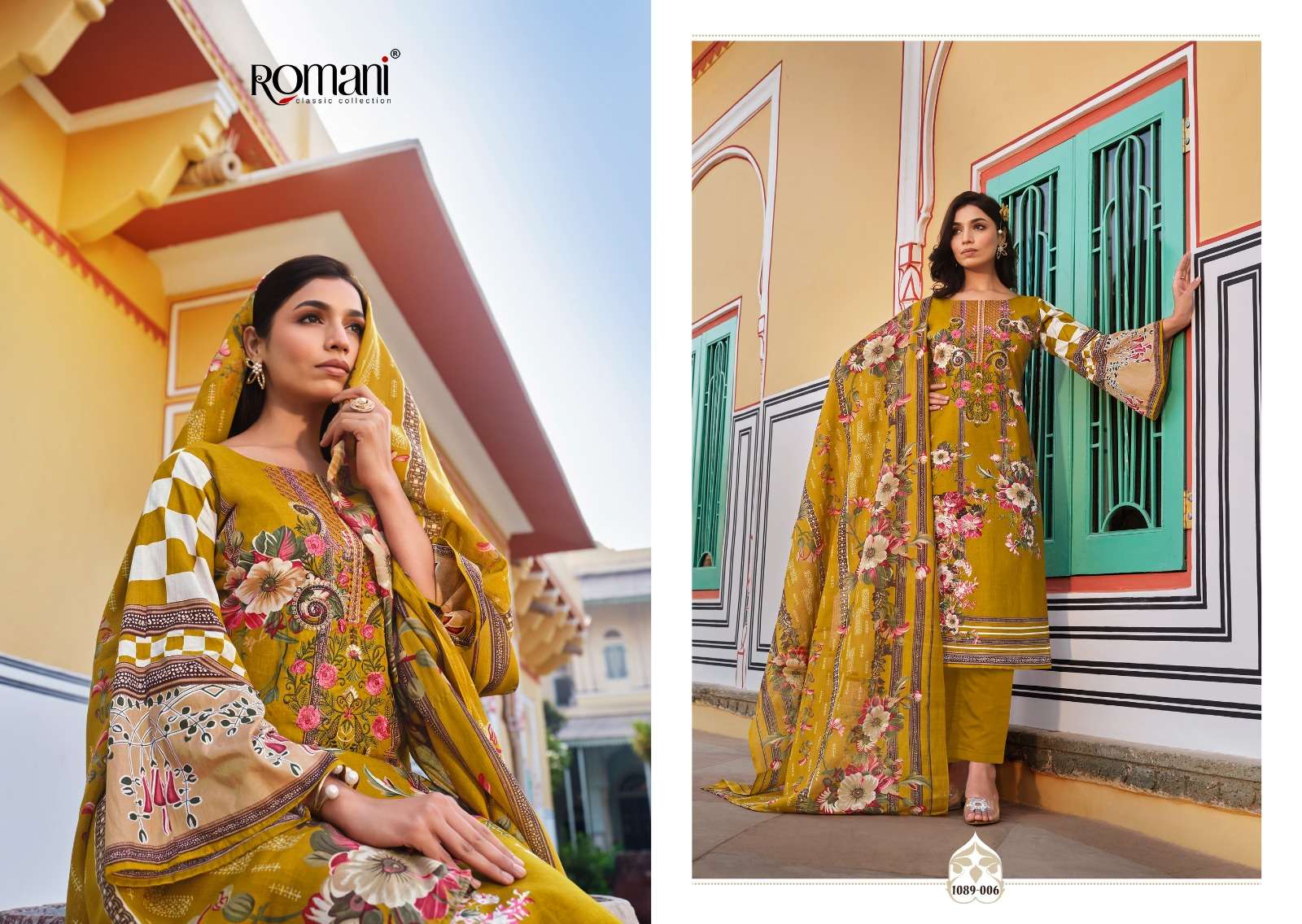 aarzu vol-6 by romani premium soft cotton salwar kameez latest catalogue wholesale collection surat 