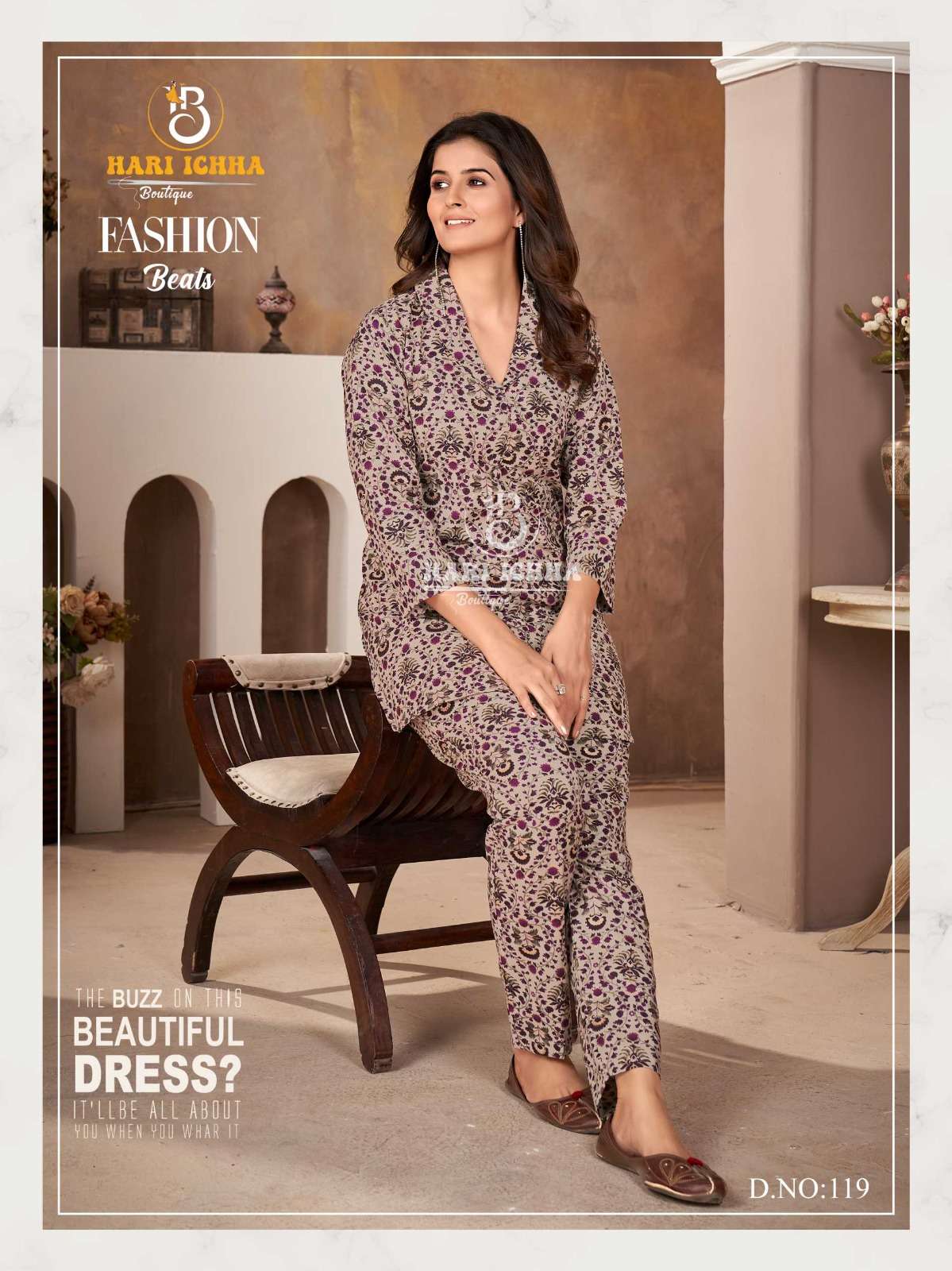 fashion beats by hi boutique 114-119 series fancy designer cord set catalogue wholesale price surat 