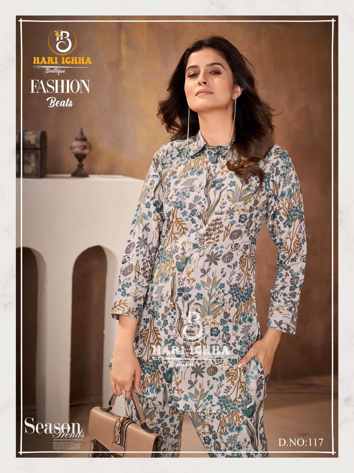 fashion beats by hi boutique 114-119 series fancy designer cord set catalogue wholesale price surat 