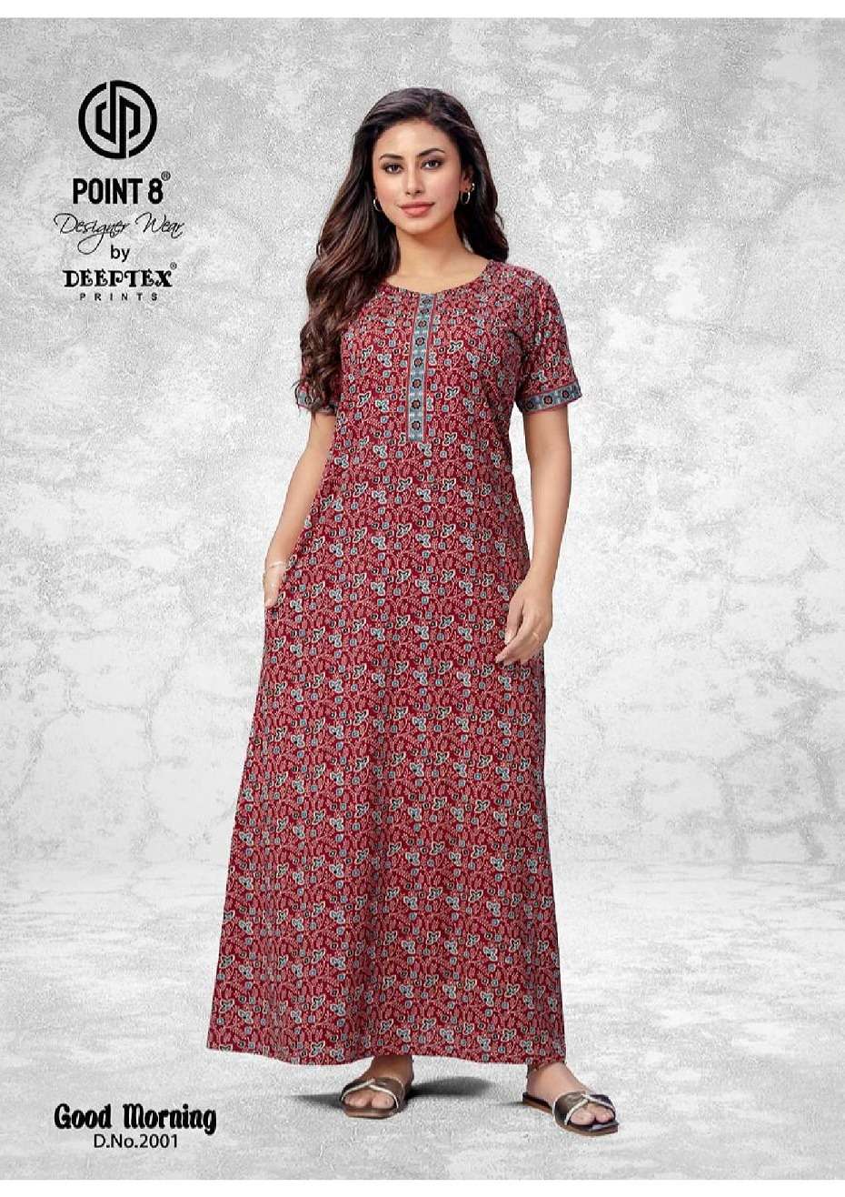good moring vol-2 by deeptex prints 2001-2010 series daily wear designer cotton wear catalogue wholesaler surat