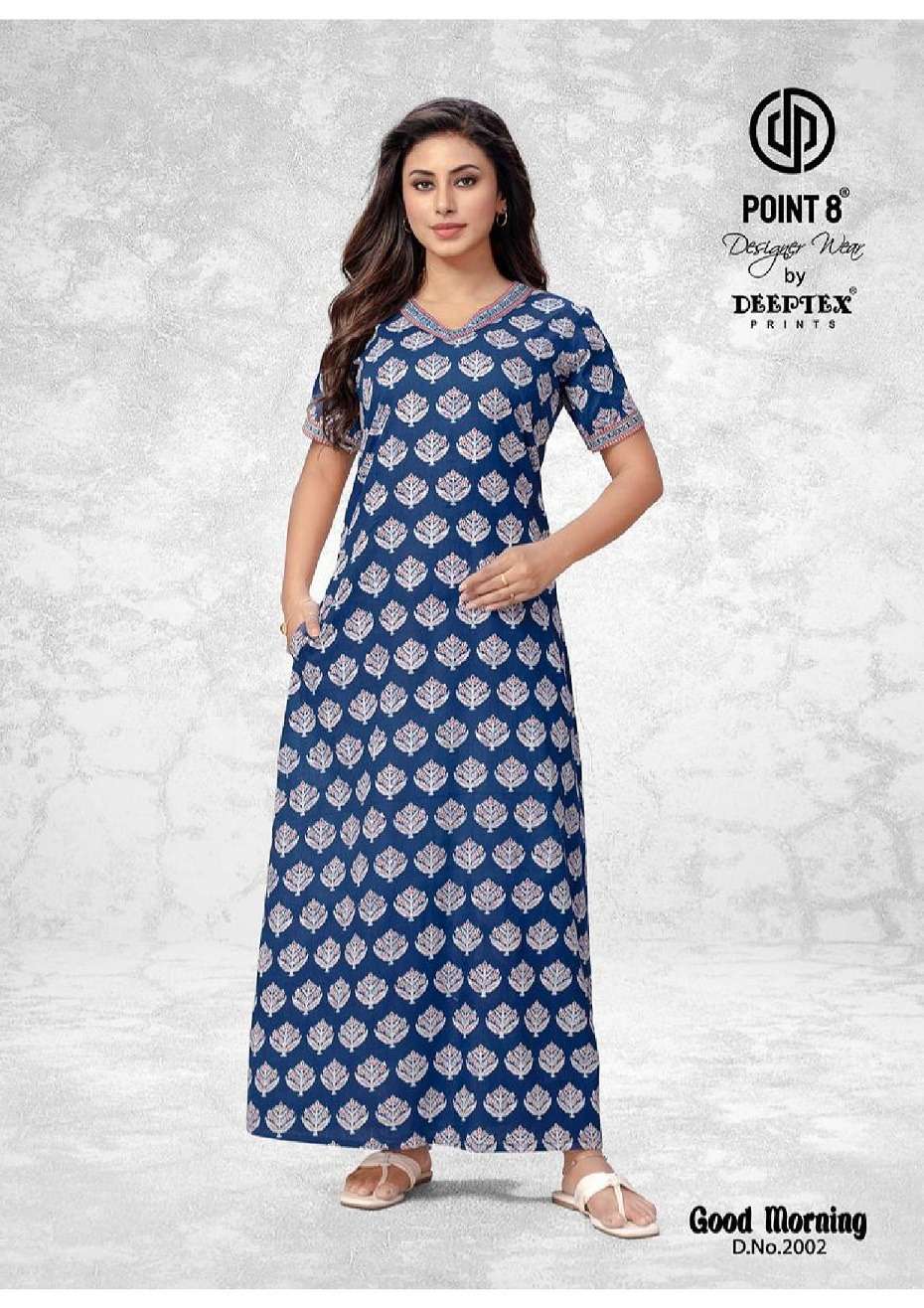 good moring vol-2 by deeptex prints 2001-2010 series daily wear designer cotton wear catalogue wholesaler surat