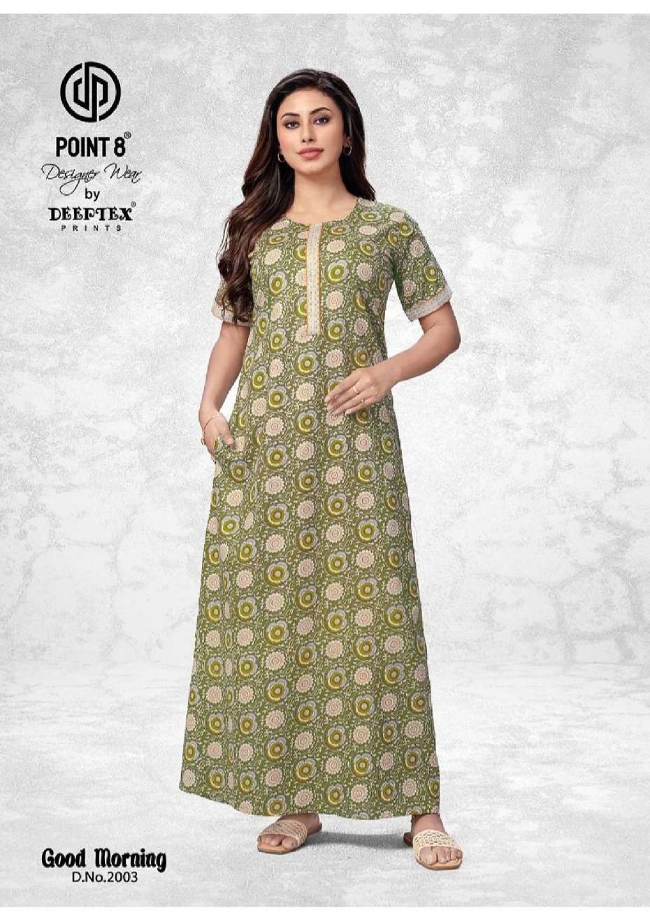 good moring vol-2 by deeptex prints 2001-2010 series daily wear designer cotton wear catalogue wholesaler surat
