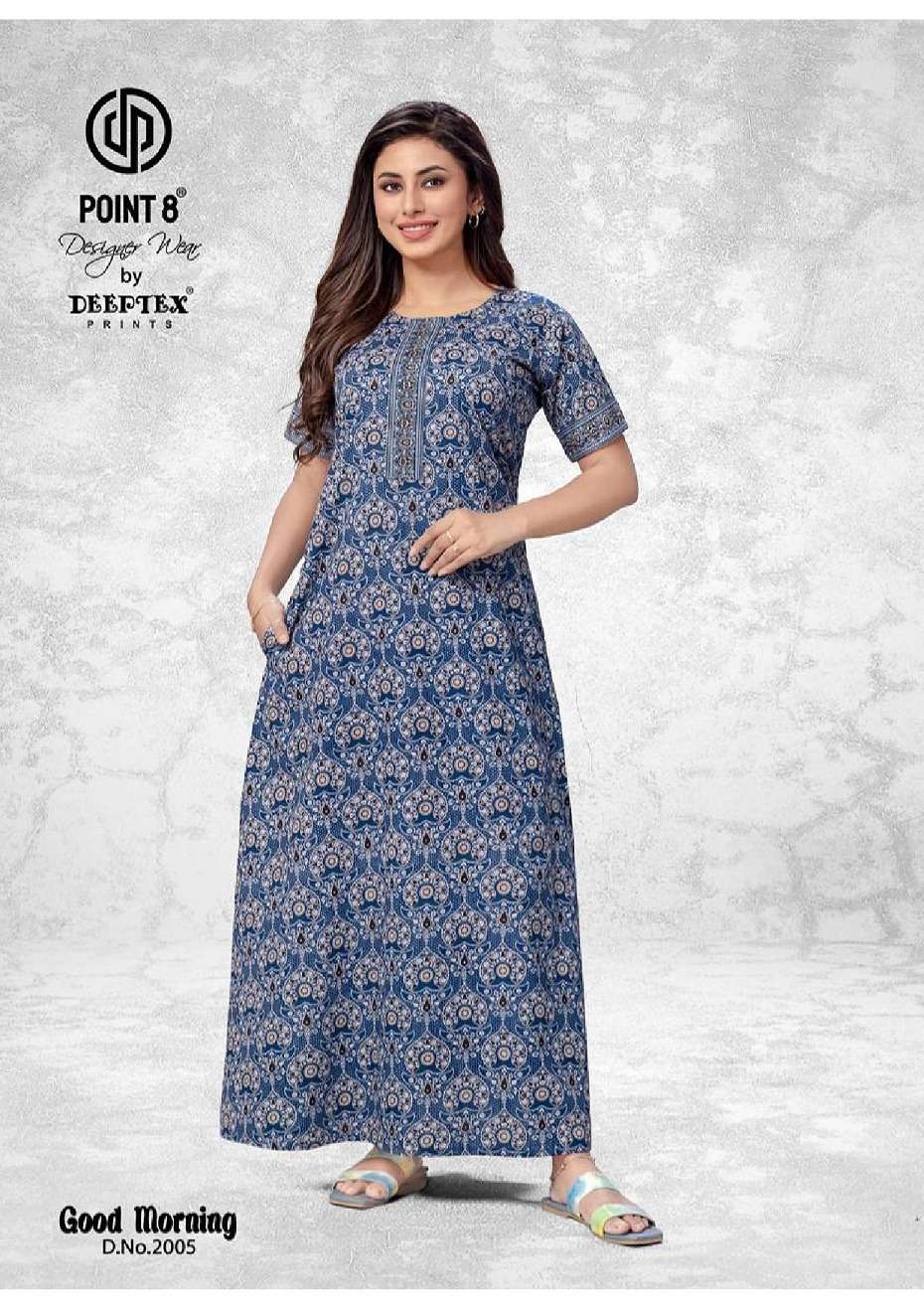 good moring vol-2 by deeptex prints 2001-2010 series daily wear designer cotton wear catalogue wholesaler surat