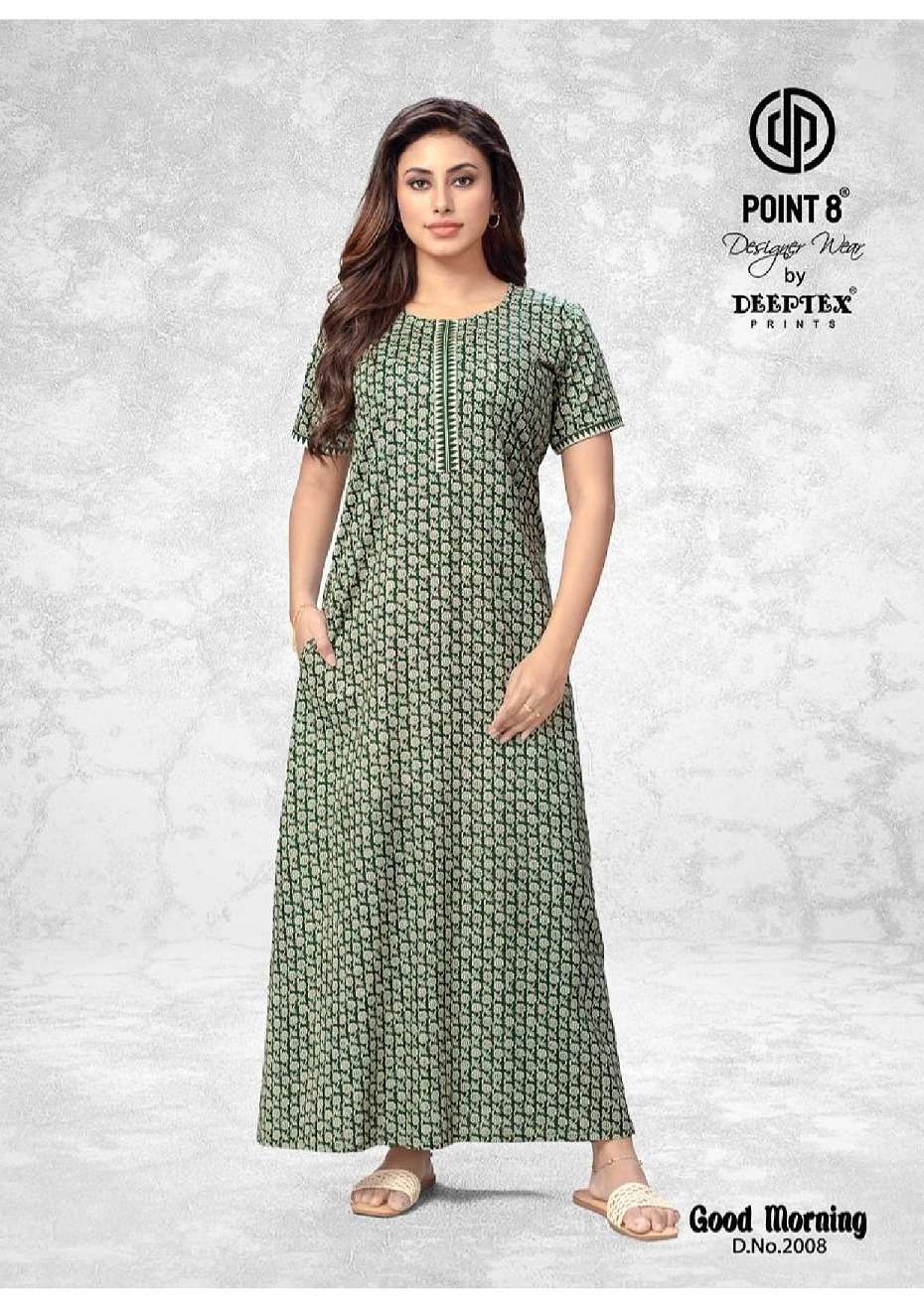 good moring vol-2 by deeptex prints 2001-2010 series daily wear designer cotton wear catalogue wholesaler surat