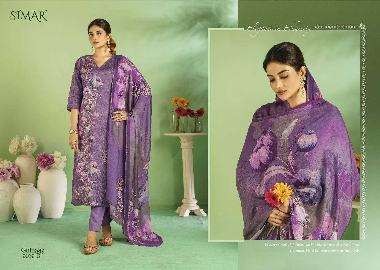 gulnaaz by glossy 7037 series pure viscose pashmina unstich suits material catalogue wholesale surat 